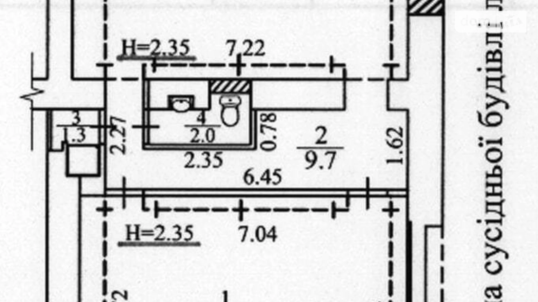 Здається в оренду приміщення вільного призначення 83.6 кв. м в 5-поверховій будівлі, цена: 2000 $ - фото 4