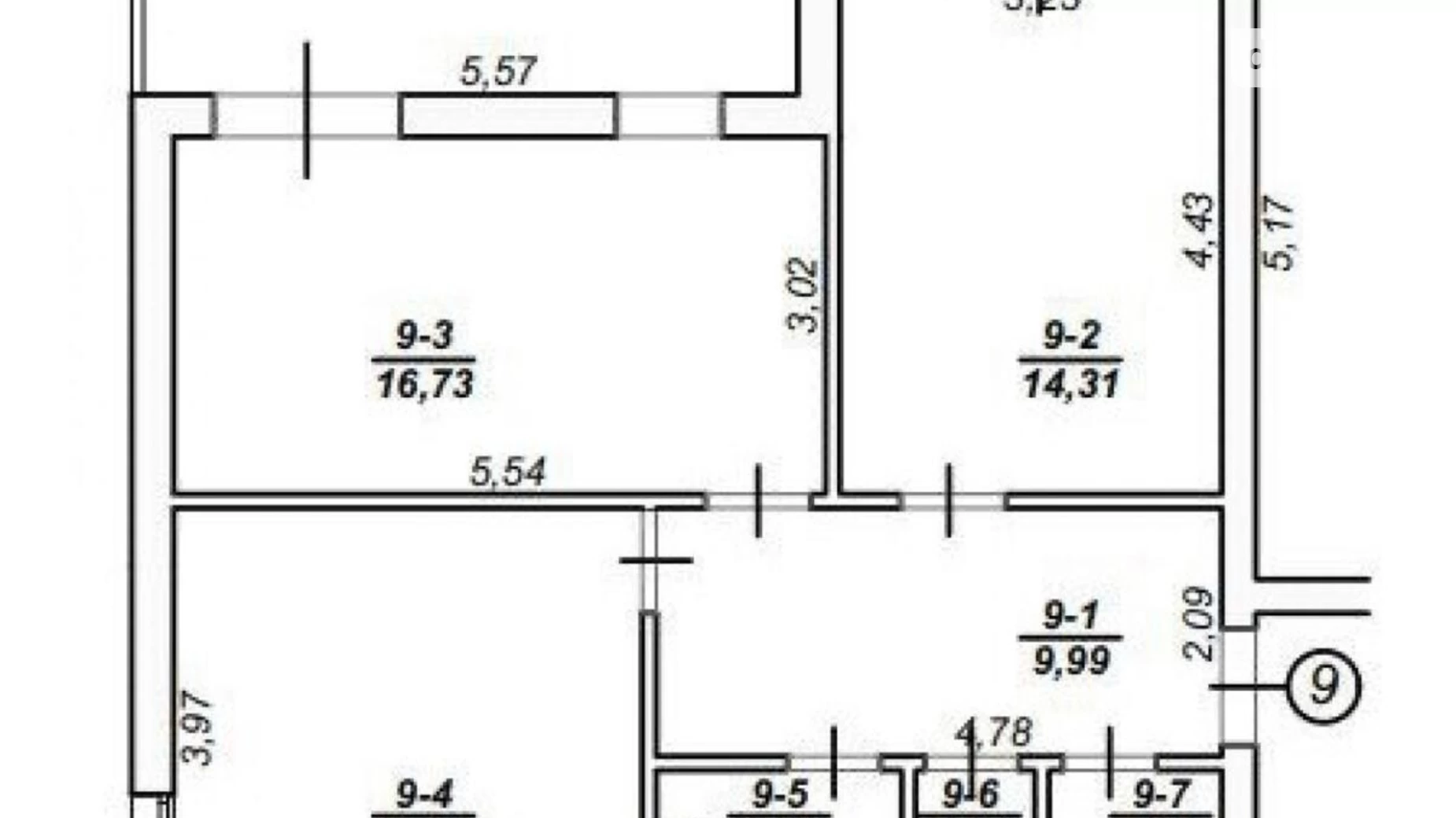 Продается 2-комнатная квартира 84.81 кв. м в Ужгороде, ул. Николая Бобяка - фото 3