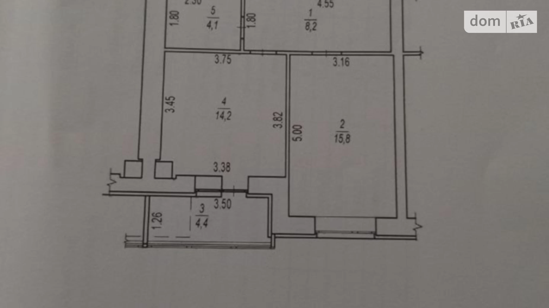 Продается 1-комнатная квартира 46.7 кв. м в Полтаве, ул. Европейская, 183 - фото 5