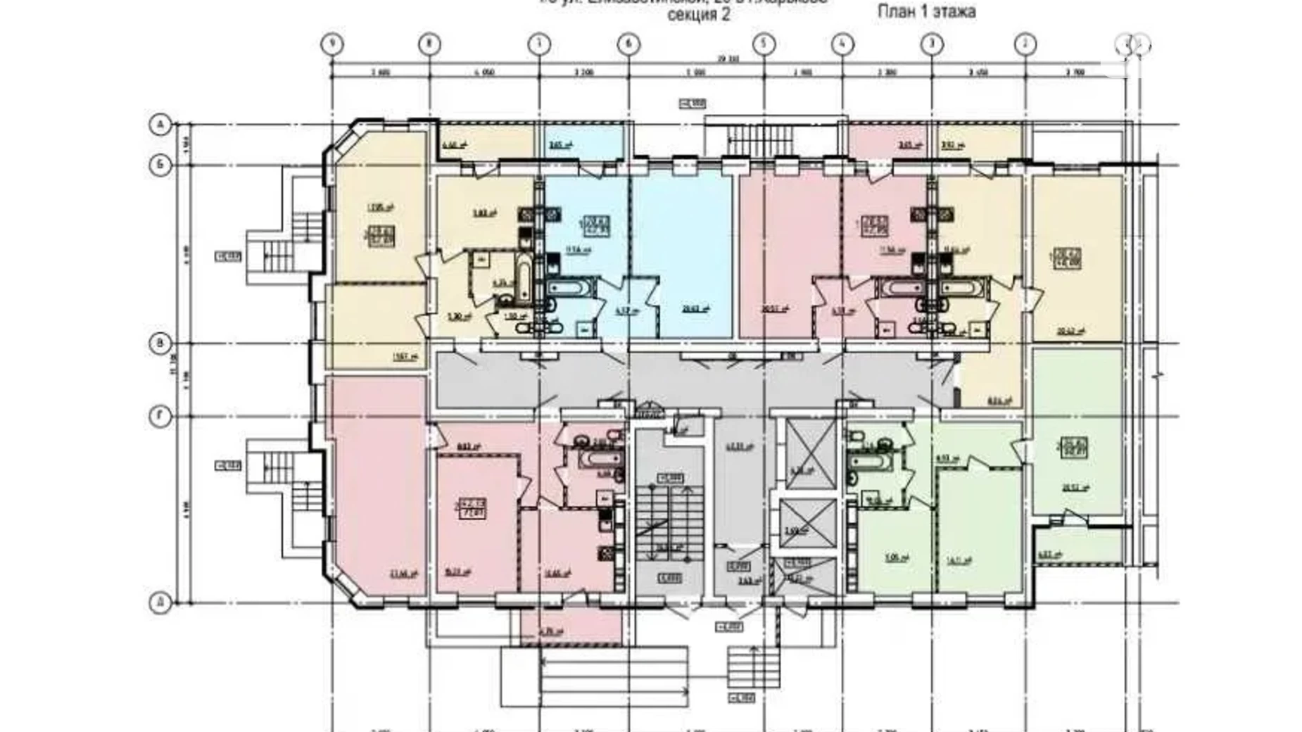 Продается 2-комнатная квартира 59.7 кв. м в Харькове, ул. Заливная, 12 - фото 5