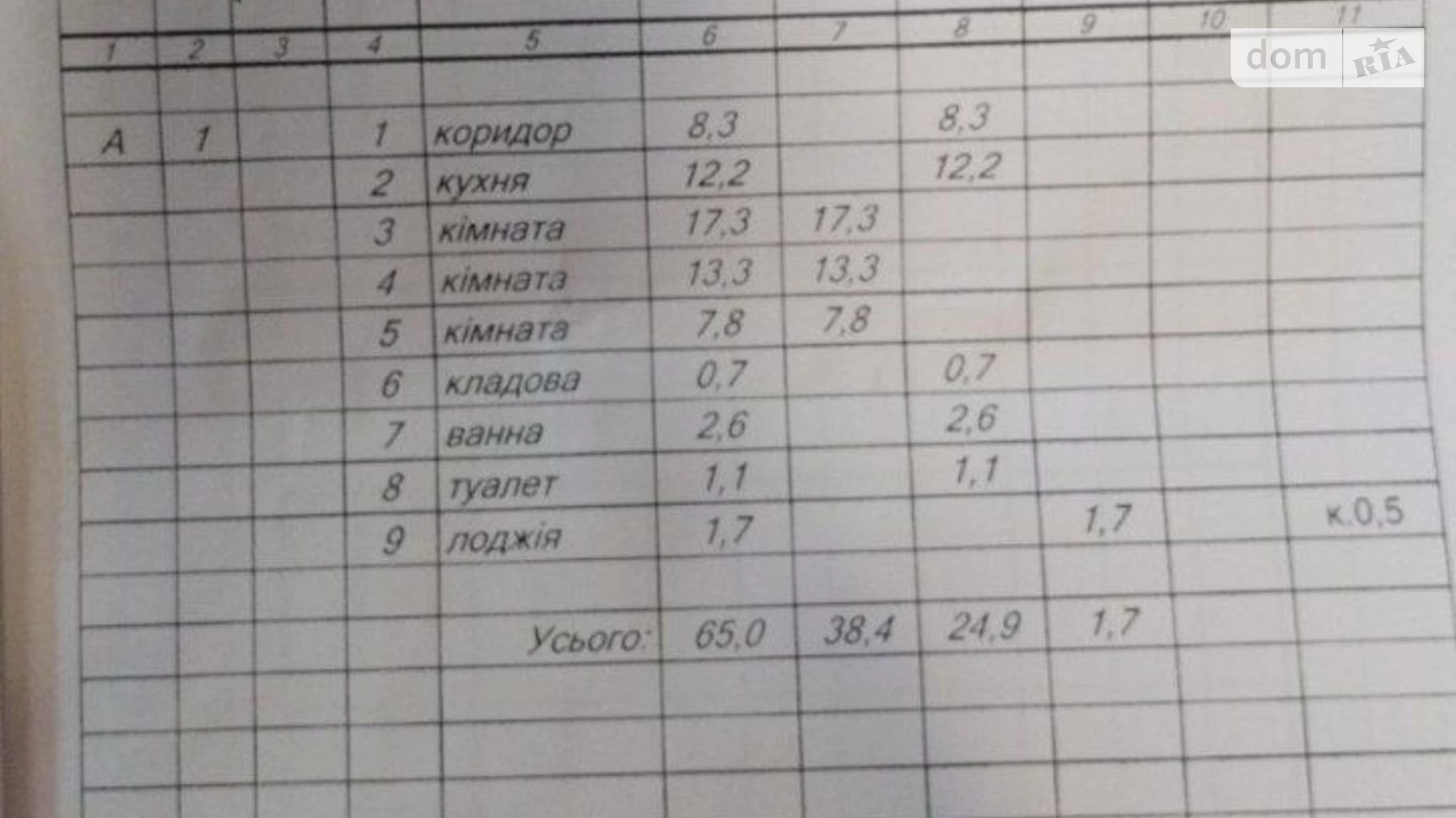 Продається 3-кімнатна квартира 65 кв. м у Ладижинi, вул. Піонерська - фото 2