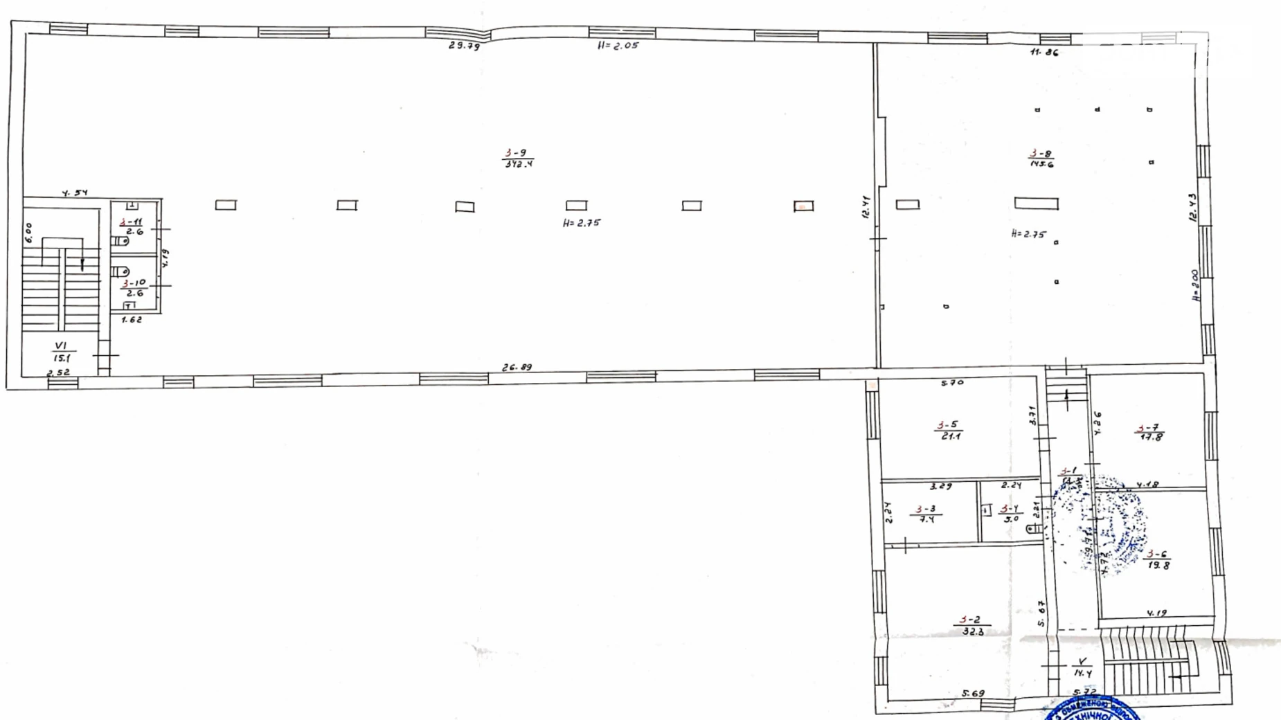 Сдается в аренду помещения свободного назначения 609.9 кв. м в 3-этажном здании, цена: 60000 грн - фото 5