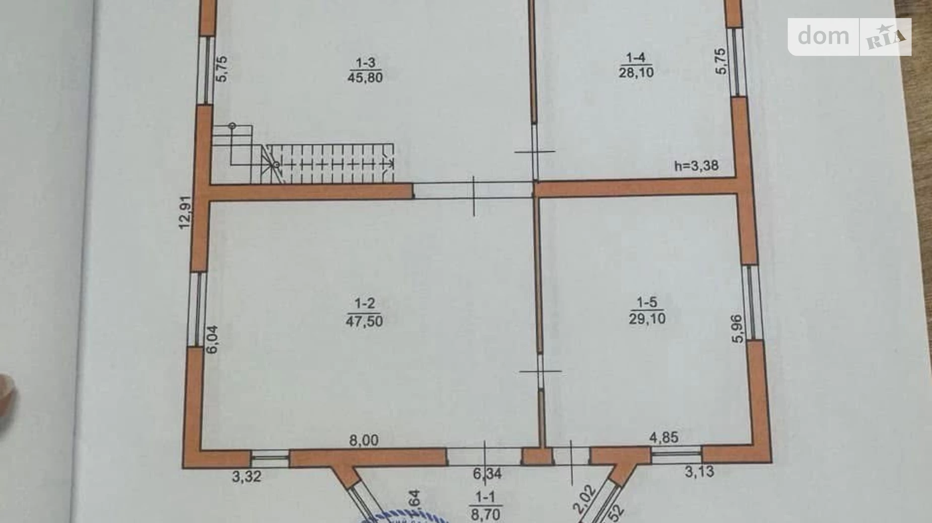 Продается дом на 3 этажа 304.7 кв. м с баней/сауной, цена: 12000 $ - фото 5