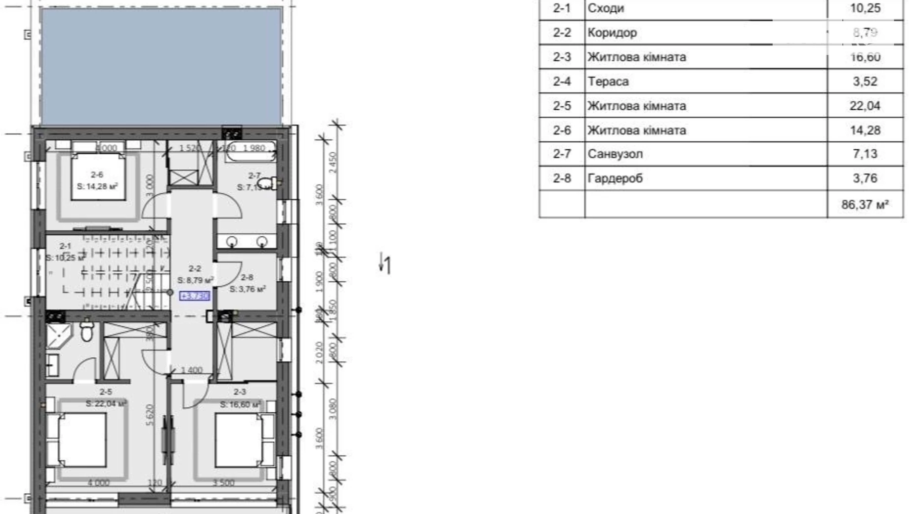 Продается дом на 2 этажа 310 кв. м с балконом, цена: 300000 $ - фото 4