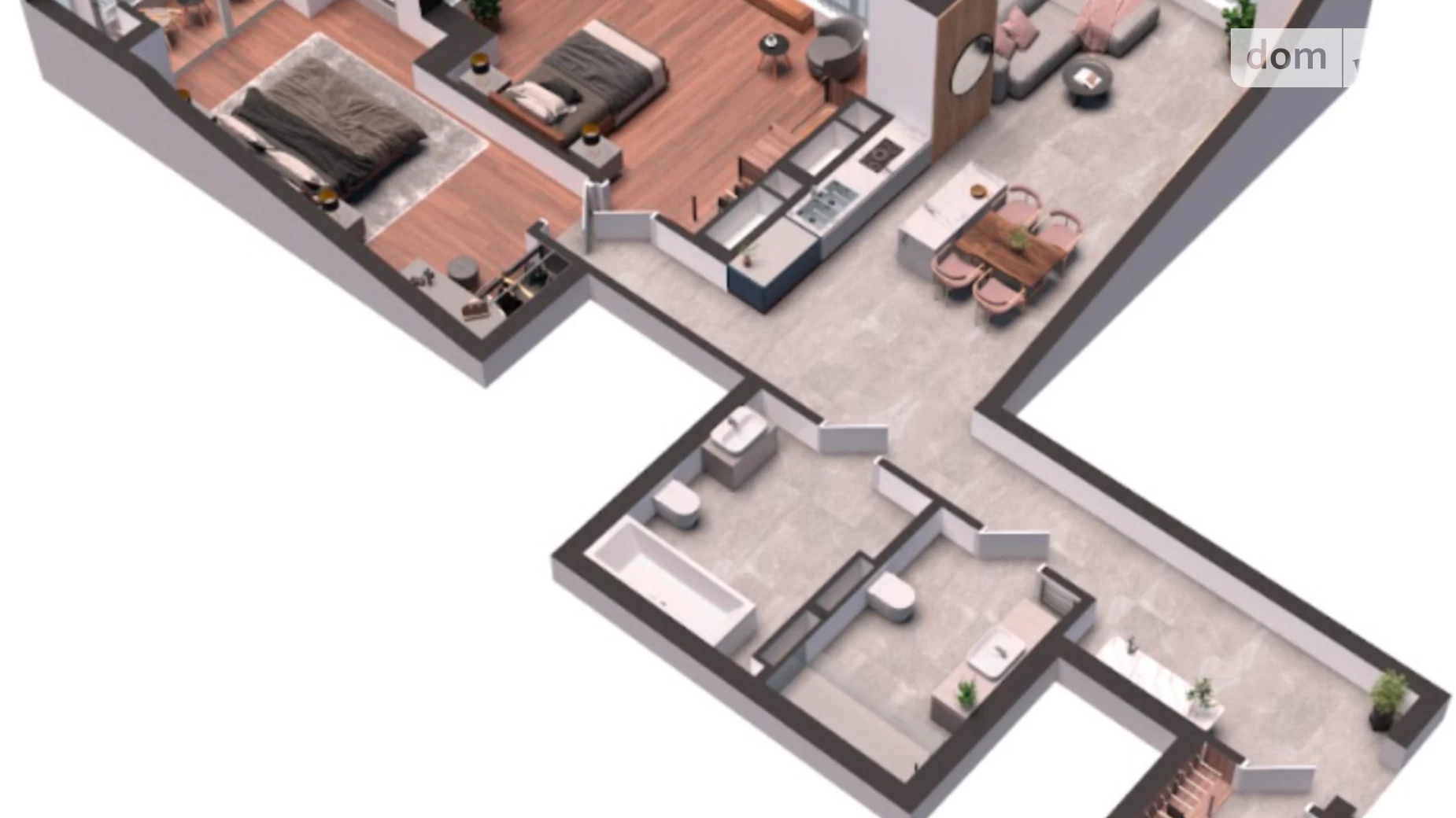 Продається 2-кімнатна квартира 108.81 кв. м у Києві, цена: 288346 $ - фото 4