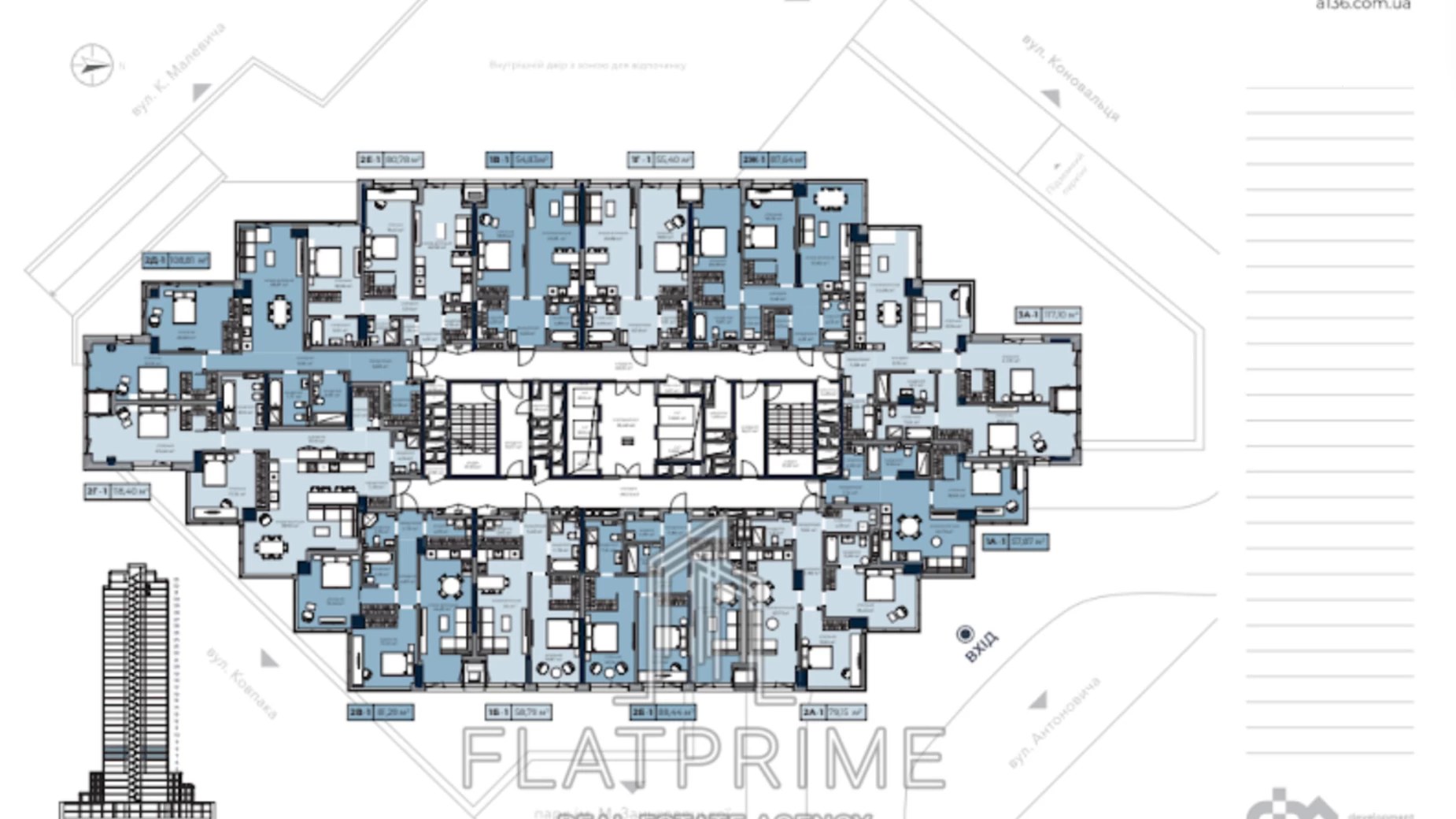 Продається 2-кімнатна квартира 108.81 кв. м у Києві, цена: 288346 $ - фото 3
