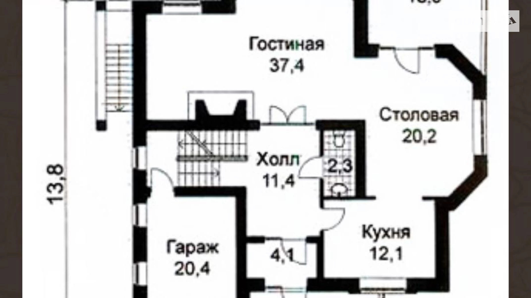Продается дом на 2 этажа 315 кв. м с садом, цена: 430000 $ - фото 5