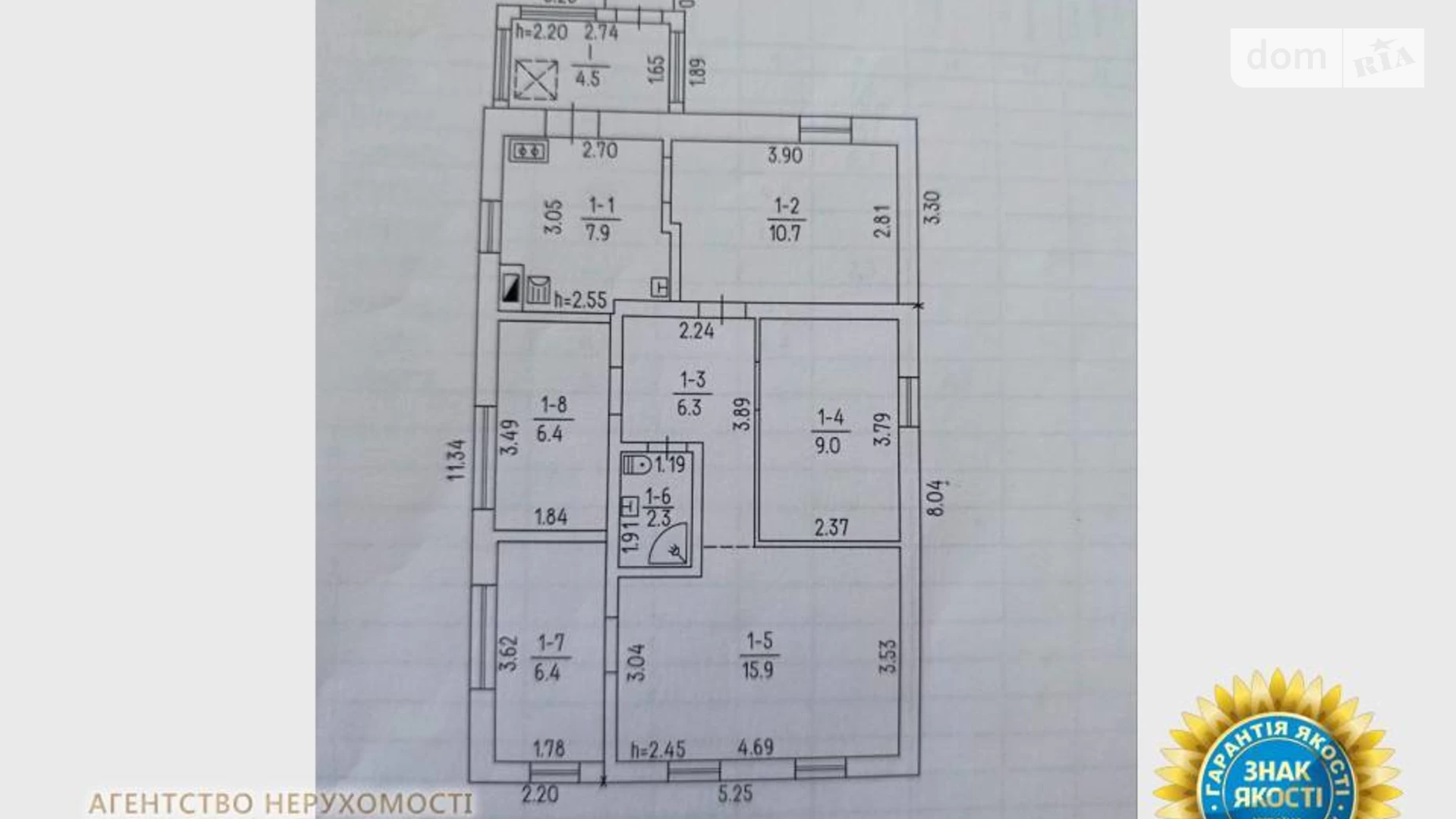 Продается одноэтажный дом 69.4 кв. м с мансардой, цена: 75000 $ - фото 5
