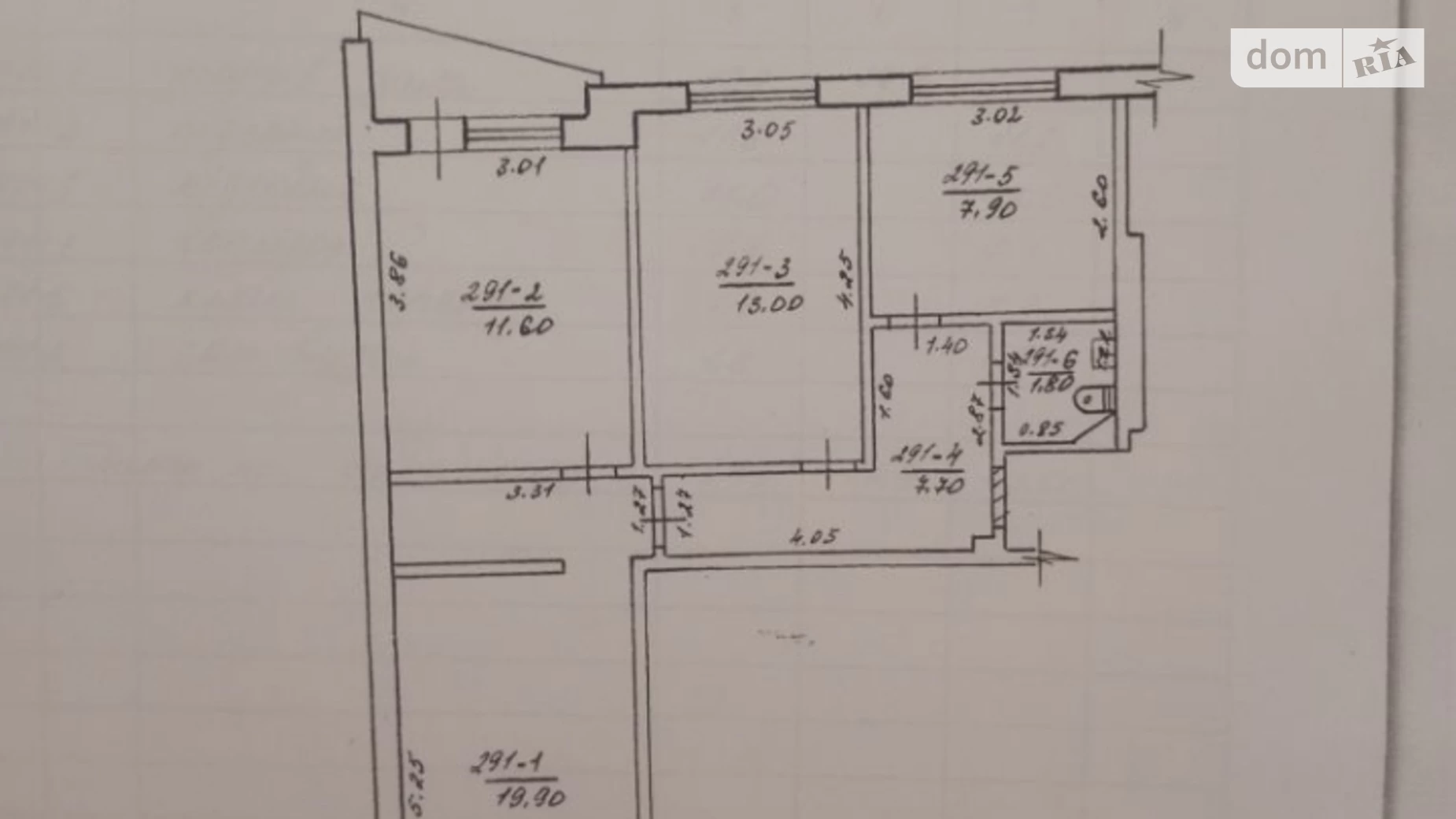 Продается помещения свободного назначения 65 кв. м в 12-этажном здании, цена: 65000 $ - фото 2