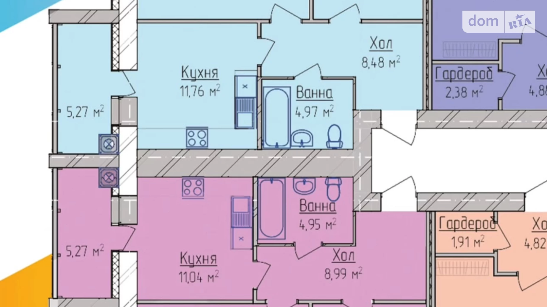 Продается 1-комнатная квартира 42 кв. м в Хмельницком, ул. Озерная, 6/1Д - фото 4