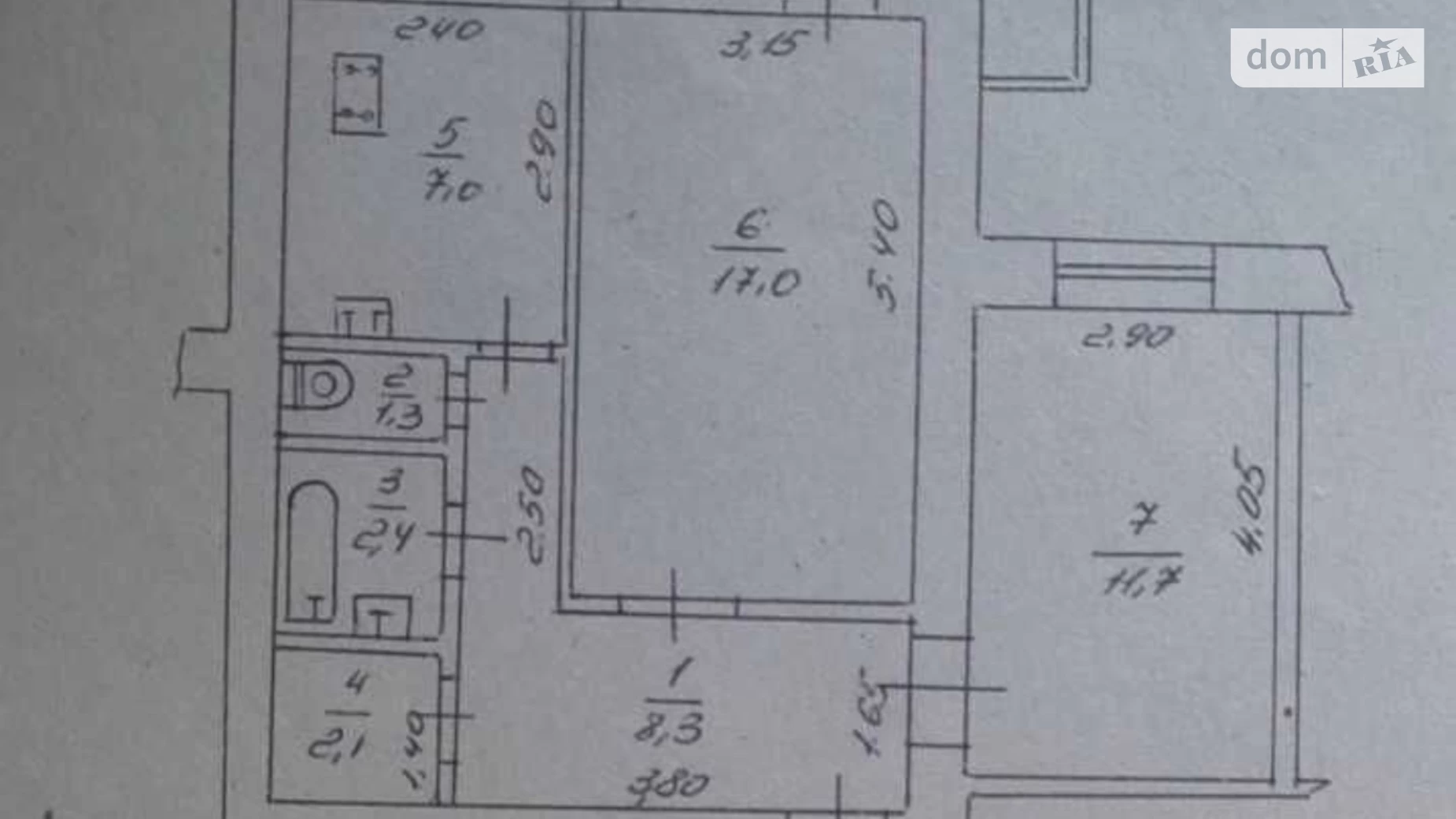 Продається 2-кімнатна квартира 51.6 кв. м у Харкові, вул. Культури, 15 - фото 4