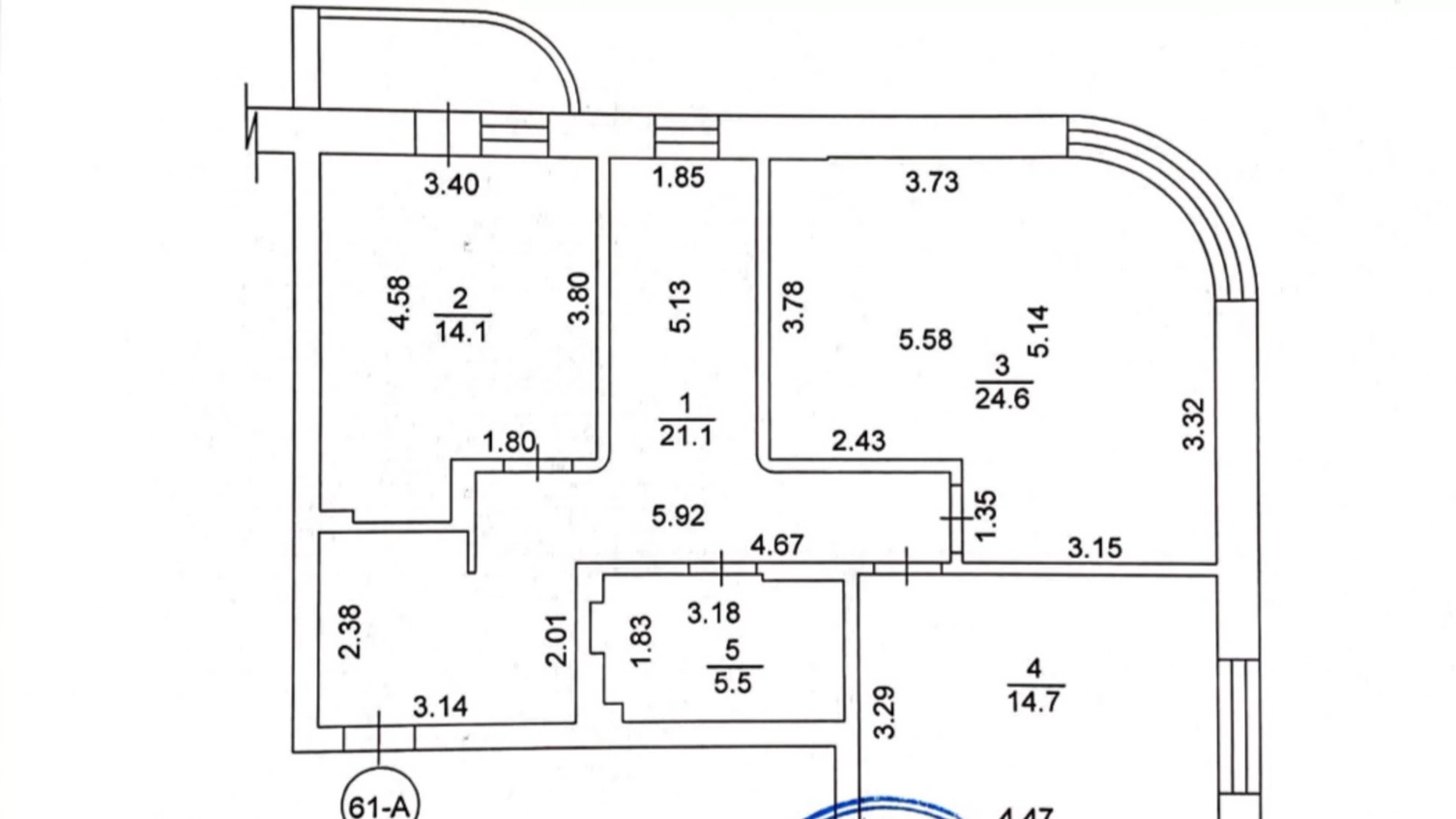 Продается 2-комнатная квартира 81 кв. м в Киеве, ул. Степана Руданского, 4-6 - фото 5