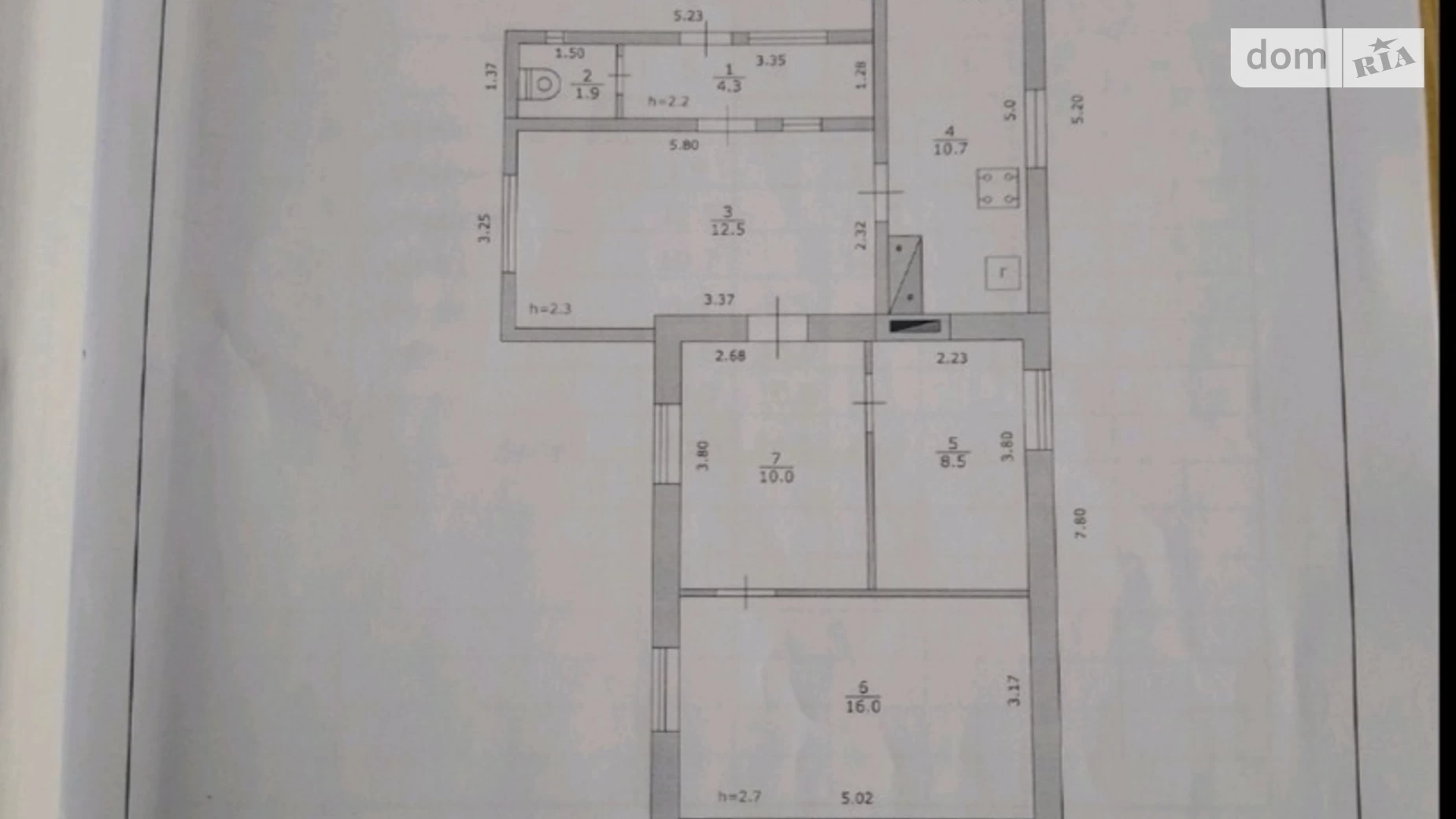 Продается одноэтажный дом 63.9 кв. м с участком, цена: 22000 $ - фото 2