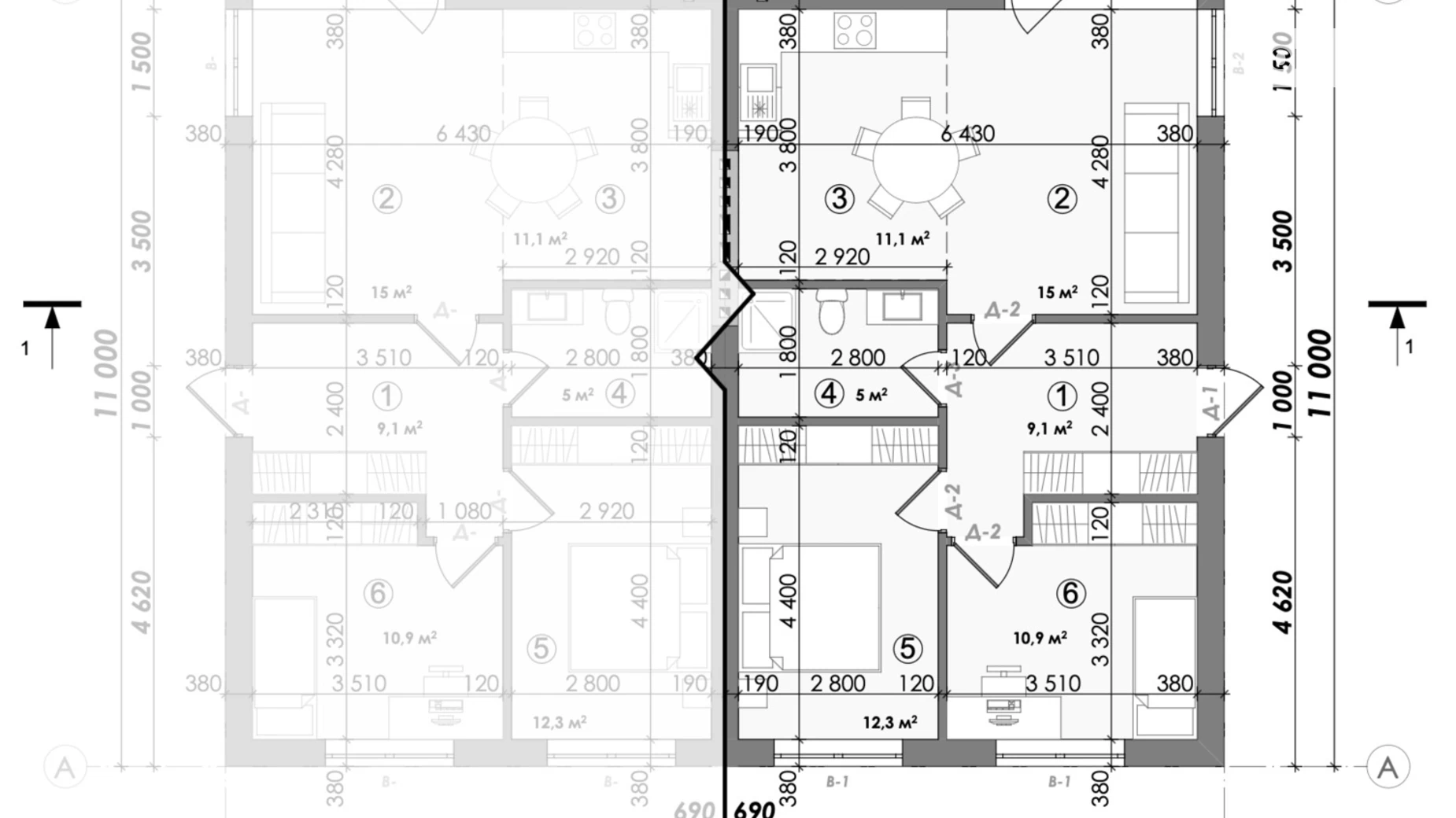 Продается часть дома 69 кв. м с балконом, цена: 52000 $ - фото 3
