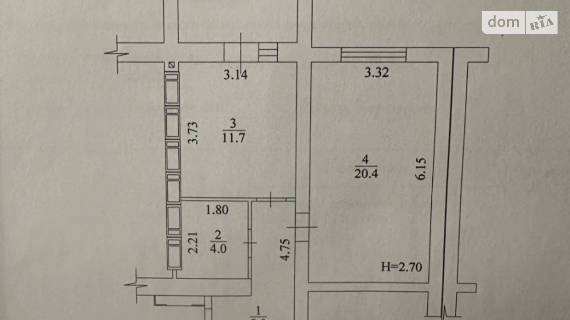 Продается 1-комнатная квартира 46.1 кв. м в Харькове, ул. Заливная, 4 - фото 3