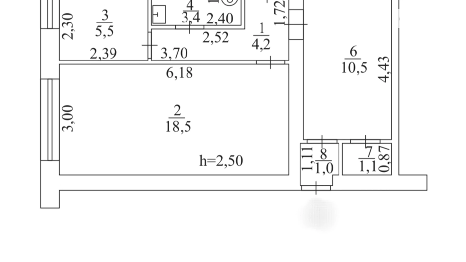 Продается 2-комнатная квартира 43 кв. м в Одессе, ул. Колонтаевская - фото 2