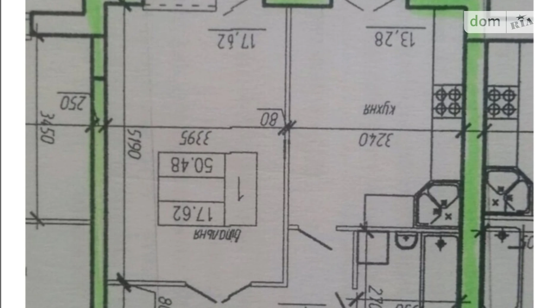 1-комнатная квартира 50 кв. м в Тернополе, ул. Чумацкая, 2 - фото 5