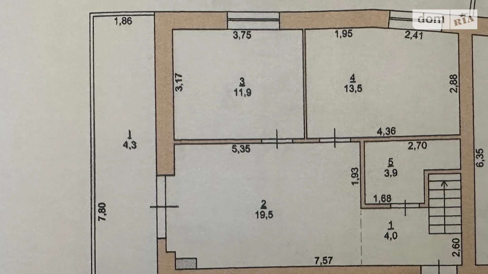 Продается 4-комнатная квартира 120 кв. м в Кременце, ул. Горбача, 5Б - фото 2