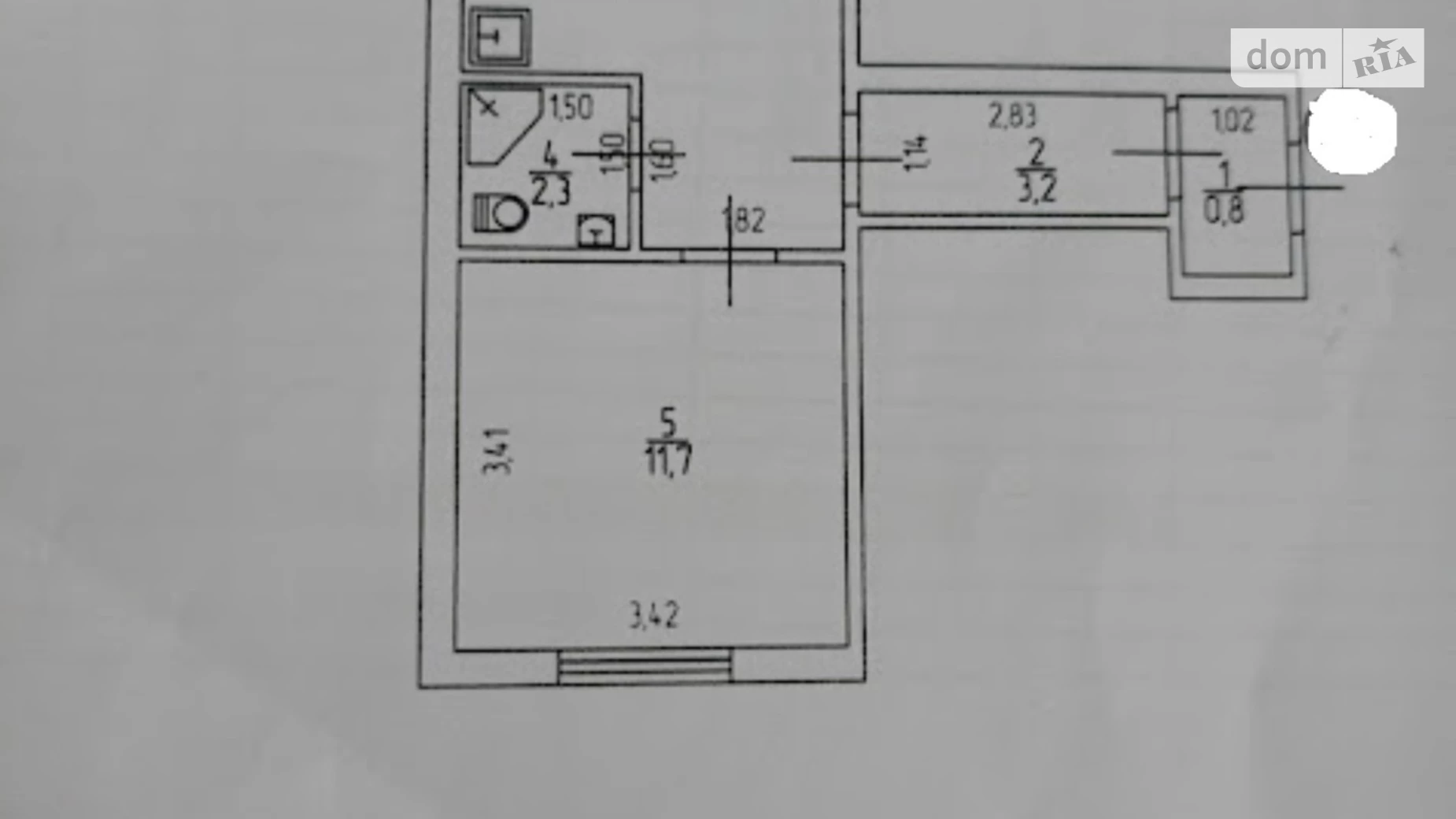 Продается 1-комнатная квартира 36.7 кв. м в Киеве, просп. Оболонский, 34А - фото 3