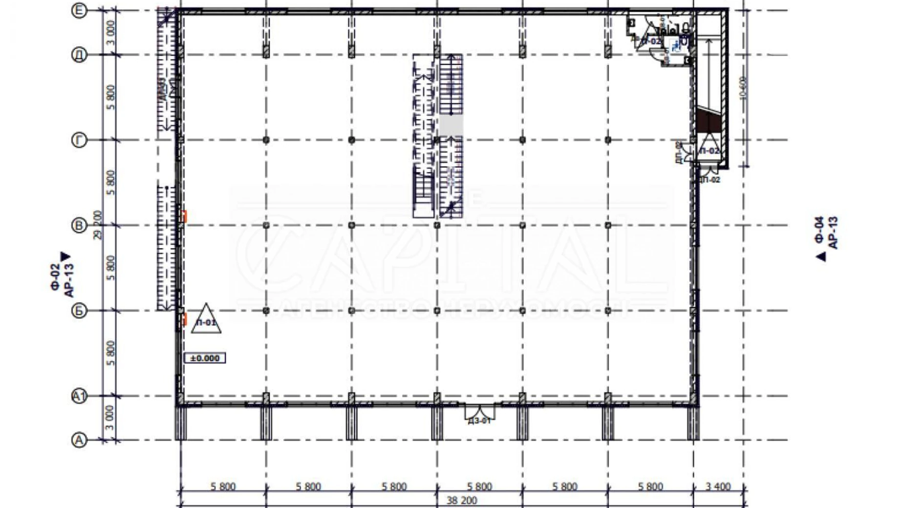 Сдается в аренду объект сферы услуг 3300 кв. м в 3-этажном здании, цена: 49500 $ - фото 3