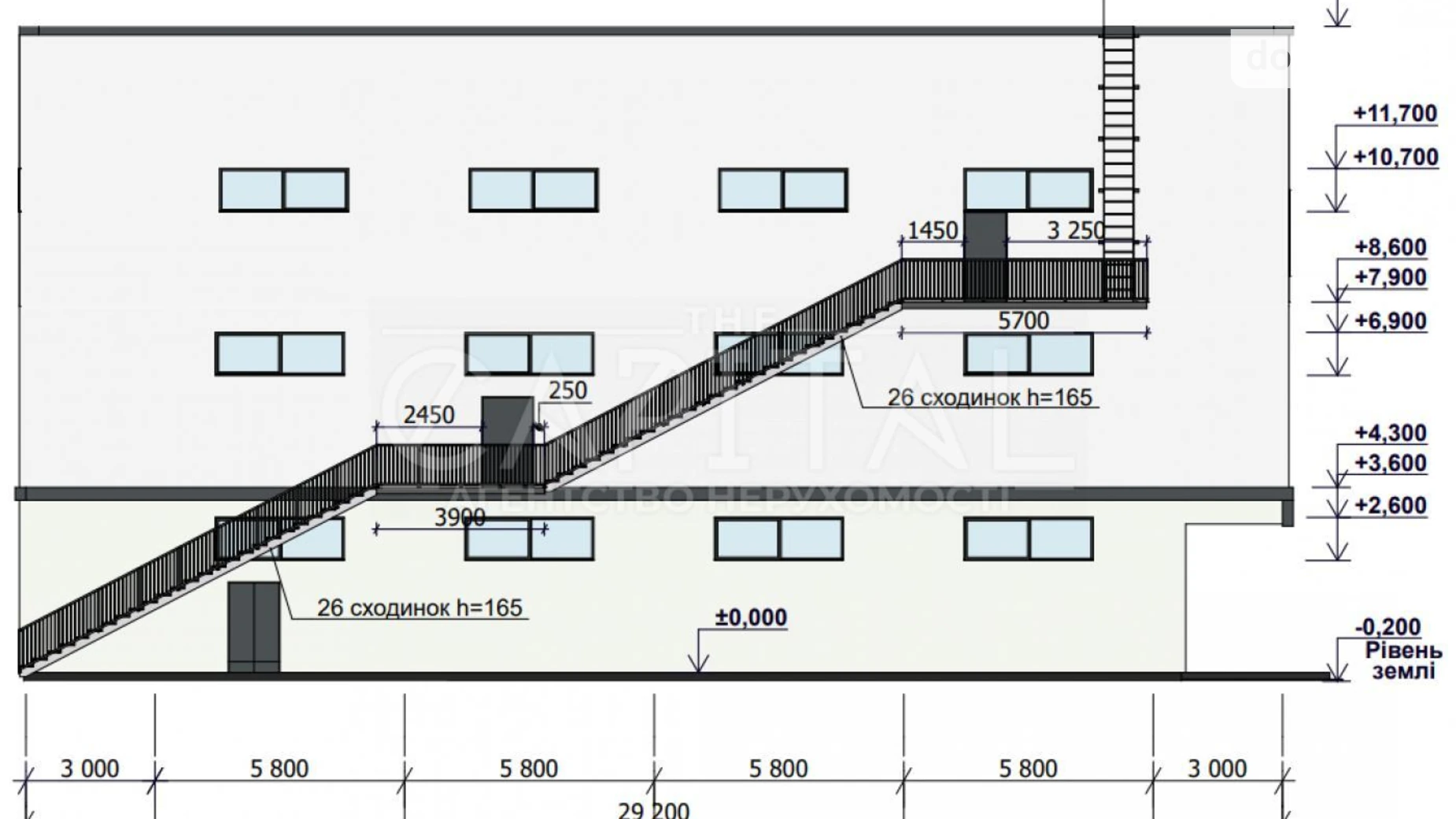 Сдается в аренду объект сферы услуг 3300 кв. м в 3-этажном здании, цена: 49500 $ - фото 5