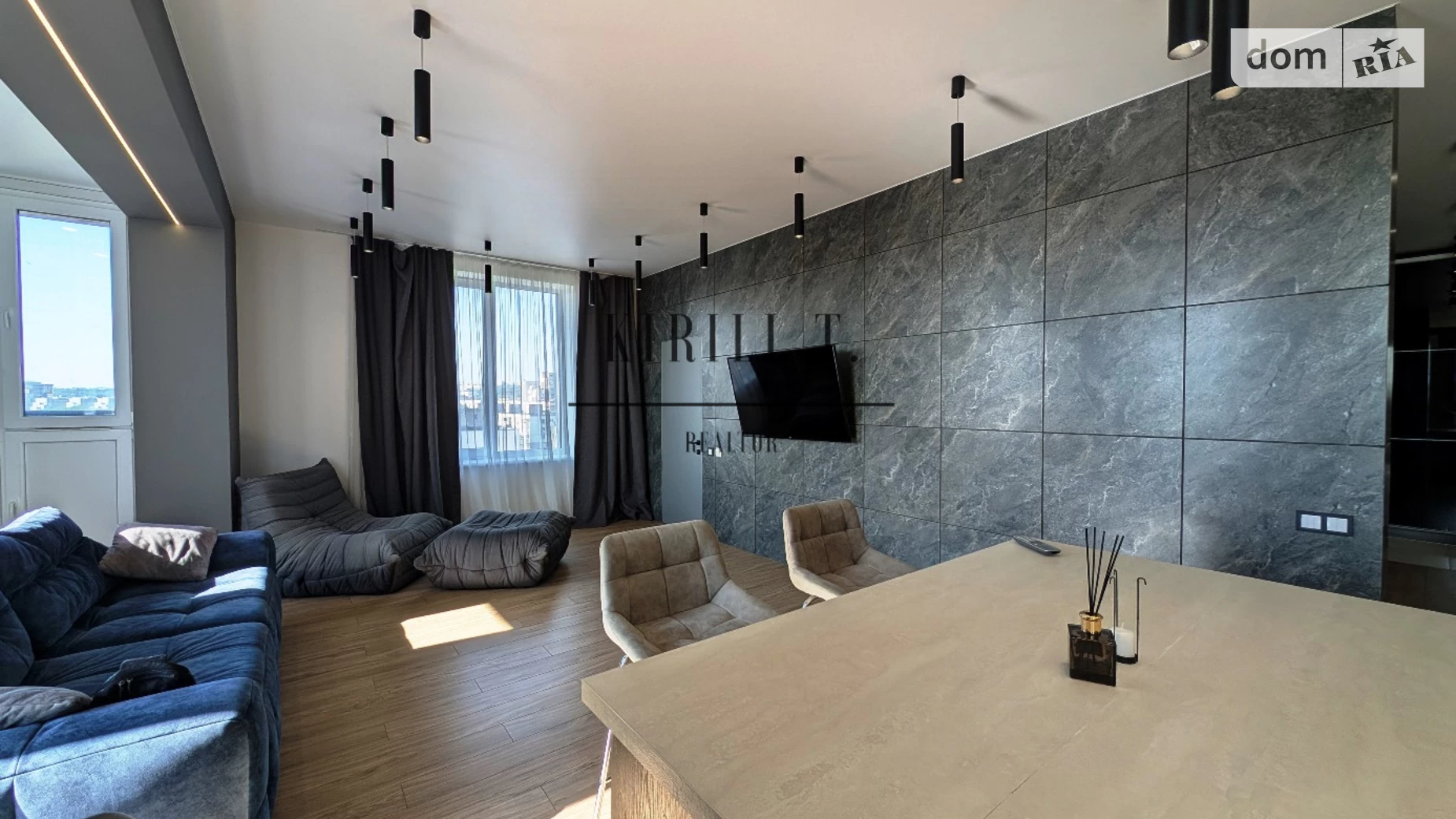 Сдается в аренду 1-комнатная квартира 83 кв. м в Днепре, ул. Набережная Победы, 68А - фото 3