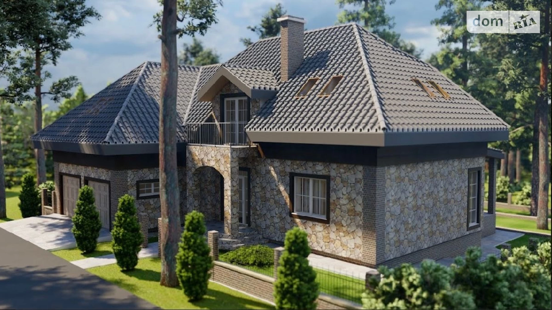 Продается дом на 2 этажа 280 кв. м с камином, цена: 200000 $ - фото 2