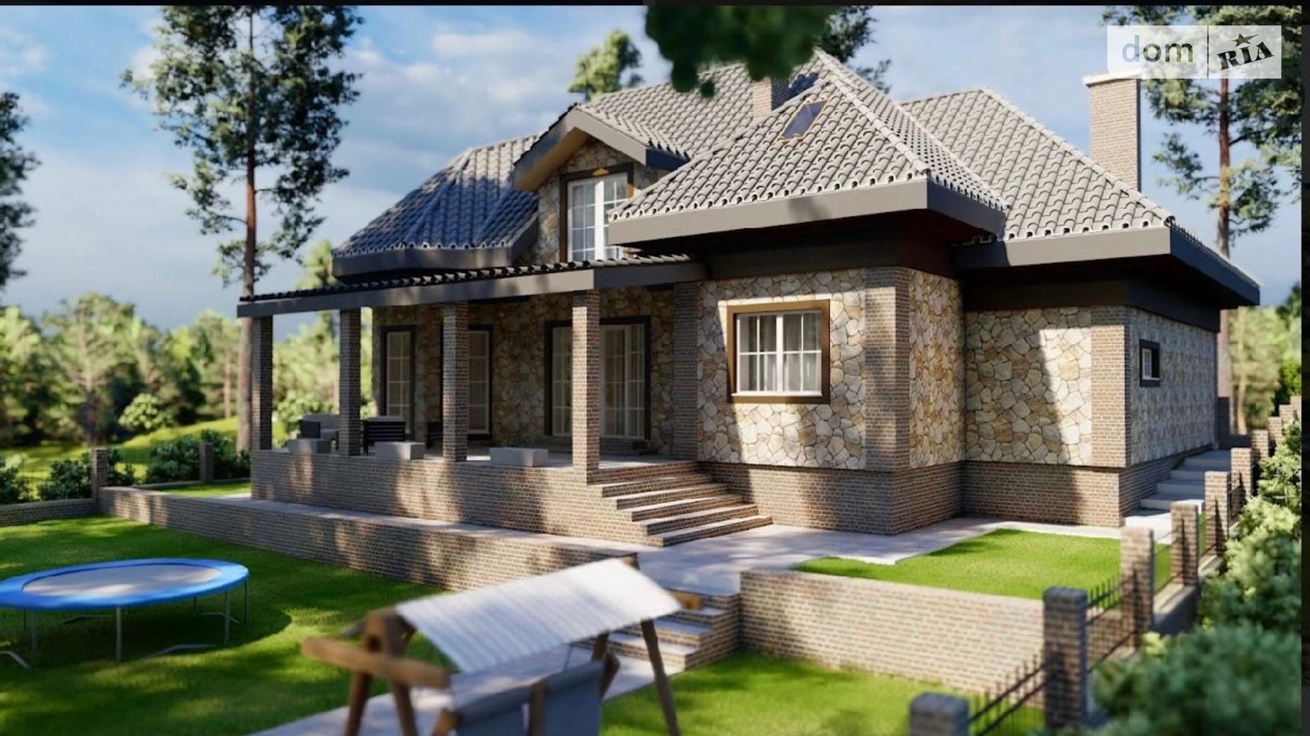 Продается дом на 2 этажа 280 кв. м с камином, цена: 200000 $ - фото 3