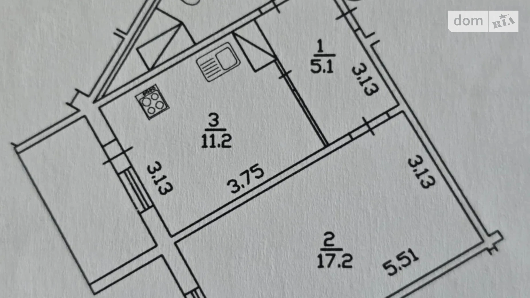 Продается 1-комнатная квартира 41 кв. м в Киеве, ул. Урловская, 30 - фото 5