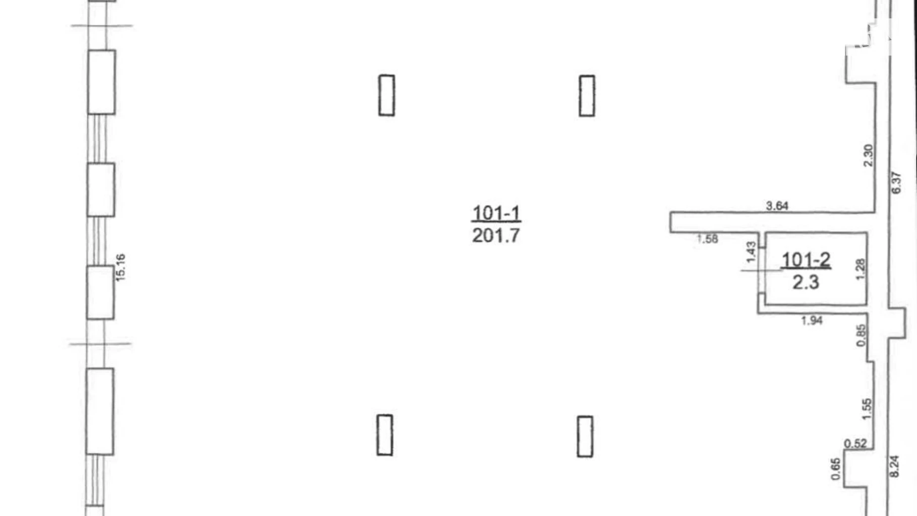 Продается помещения свободного назначения 204 кв. м в 6-этажном здании, цена: 510000 $ - фото 2