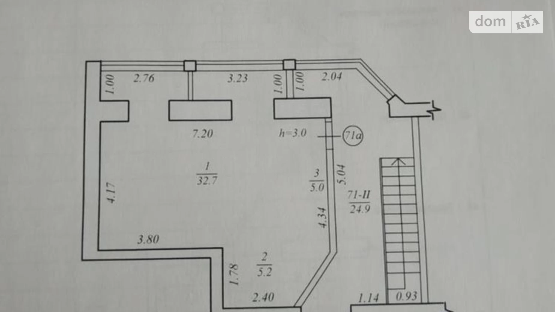Продается 1-комнатная квартира 42.9 кв. м в Днепре, ул. Любарского, 36 - фото 3