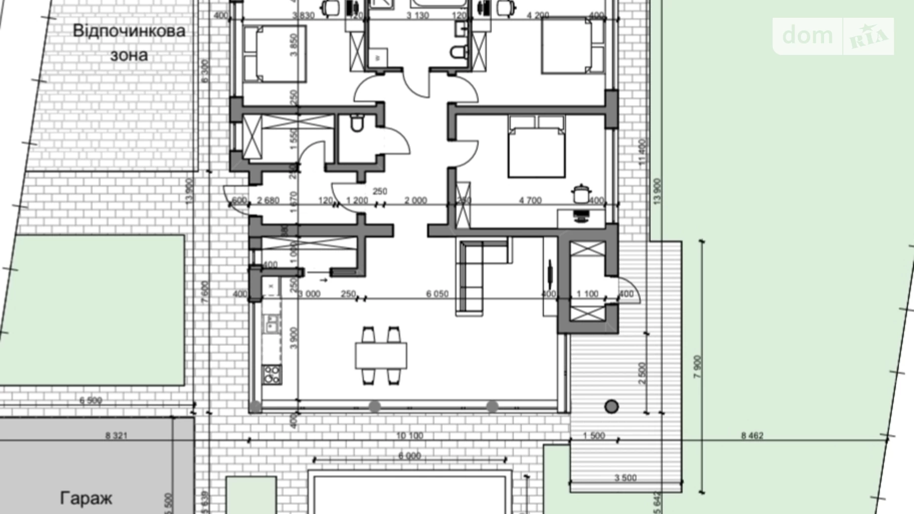 Продается одноэтажный дом 155 кв. м с балконом, цена: 180000 $ - фото 2