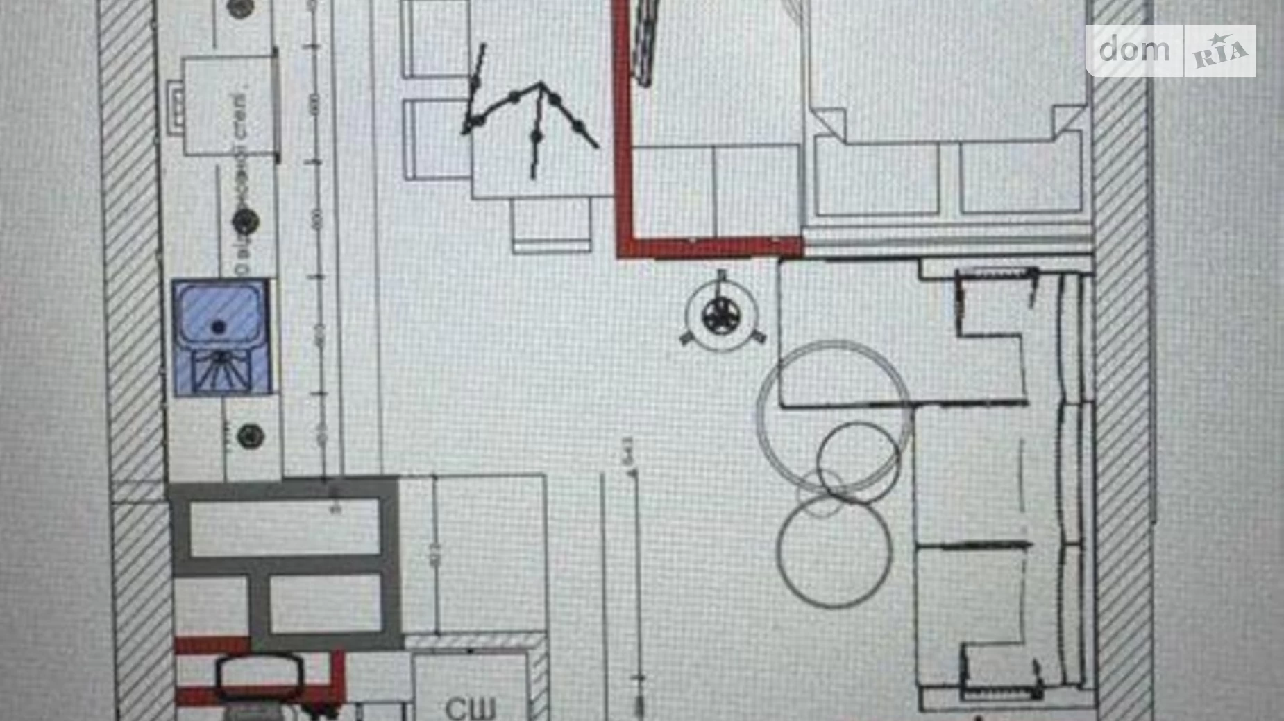 Продается 1-комнатная квартира 37 кв. м в Киеве, ул. Васильковская, 37 - фото 2