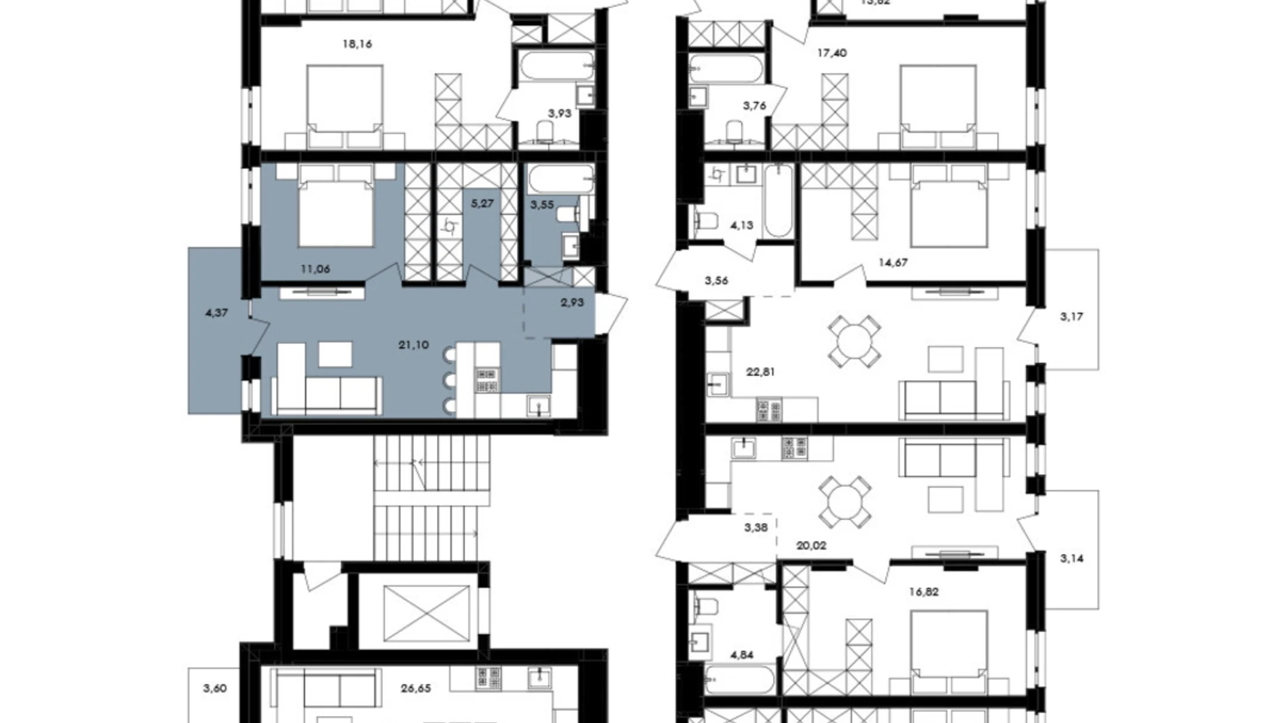 Продается 1-комнатная квартира 45.04 кв. м в Львове, ул. Замарстиновская, 76 - фото 2