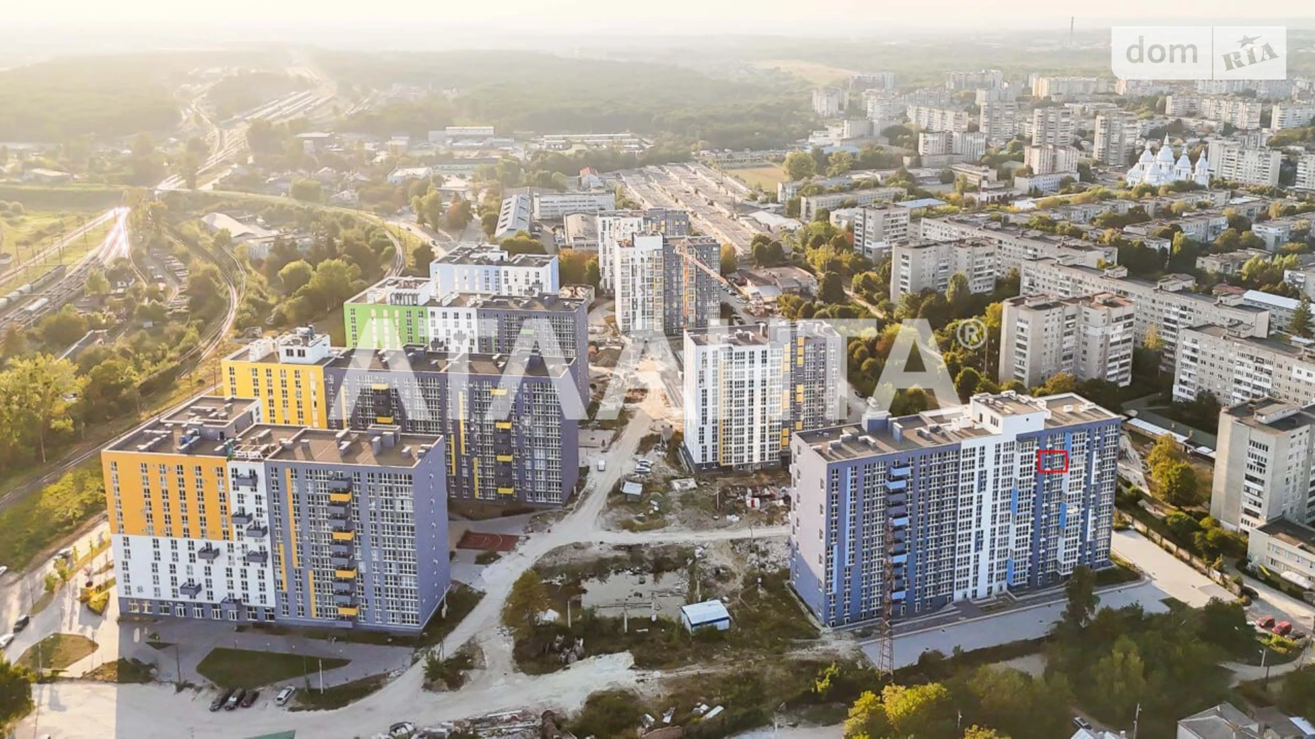 Продается 1-комнатная квартира 45.61 кв. м в Львове, ул. Рудненская - фото 2