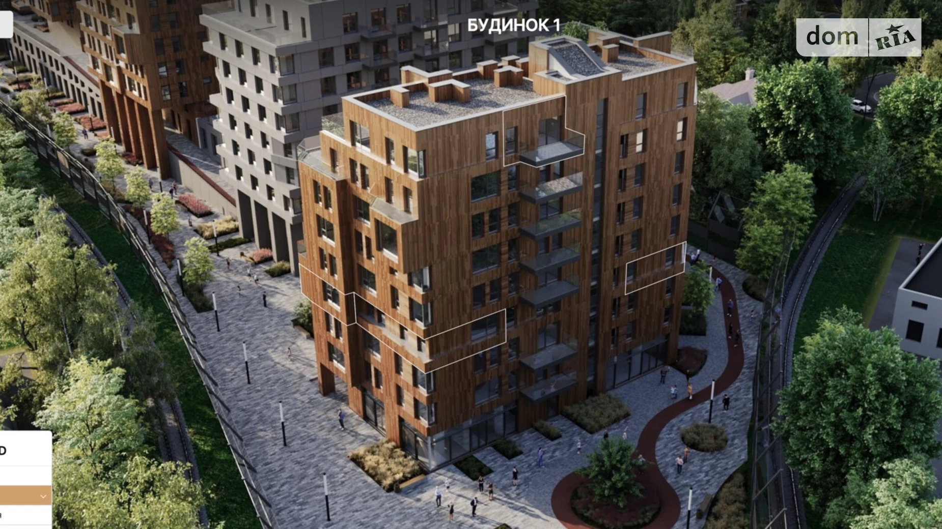 Продается 1-комнатная квартира 57.6 кв. м в Львове, ул. Владимира Навроцкого, 69 - фото 3