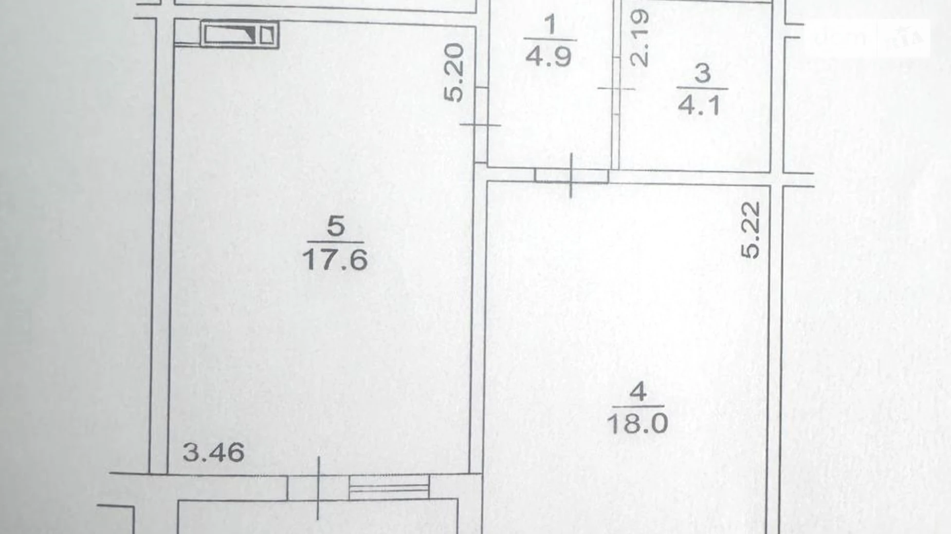 Продается 1-комнатная квартира 48.6 кв. м в Киеве, ул. Коноплянская, 22Б - фото 4