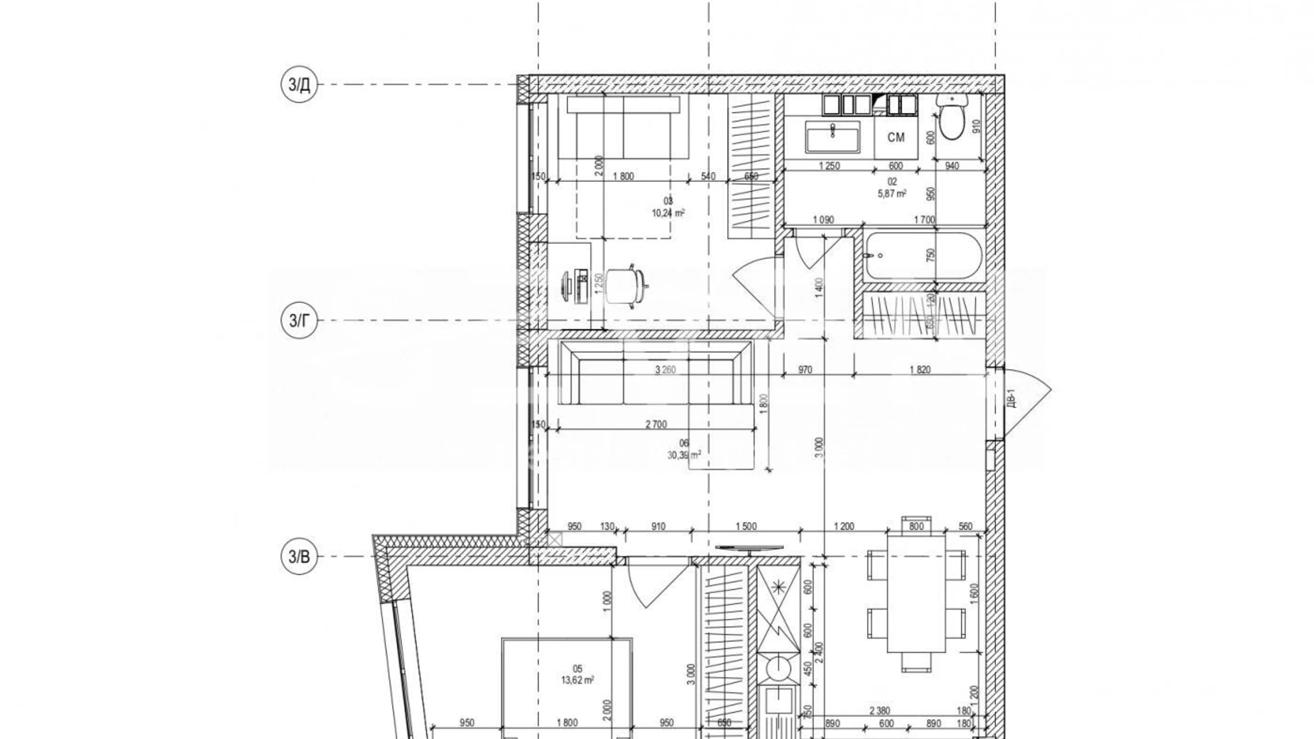 Продается 2-комнатная квартира 59.5 кв. м в Киеве, ул. Набережно-Рыбальская дорога, 5 - фото 5