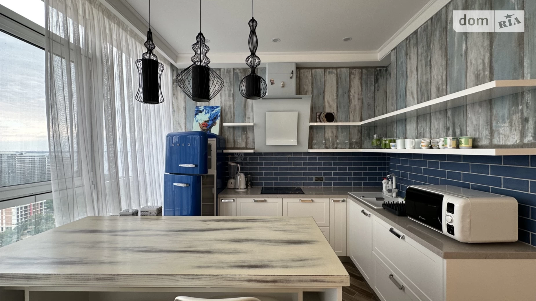 Здається в оренду 3-кімнатна квартира 100 кв. м у Одесі, бул. Французький, 60В - фото 3