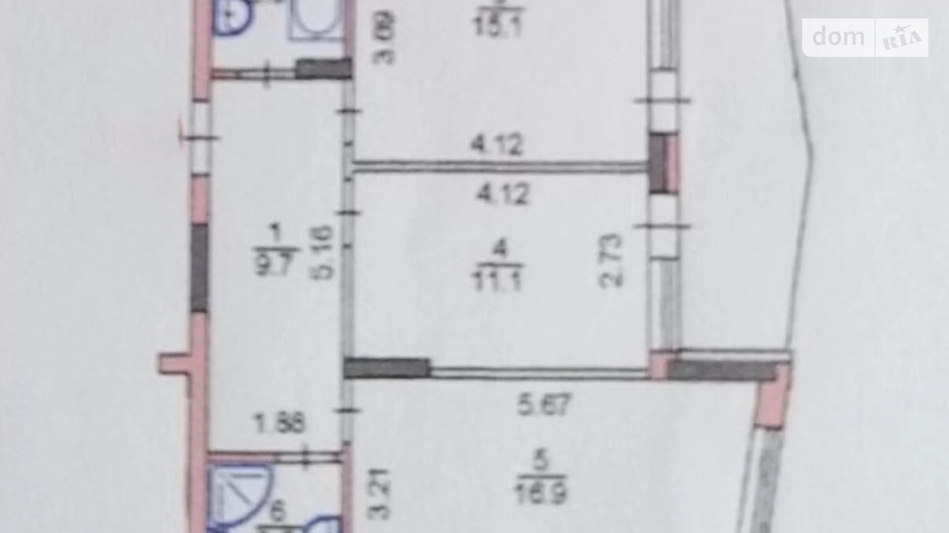 Продается 2-комнатная квартира 65.1 кв. м в Киеве, ул. Редчинская, 5 - фото 2