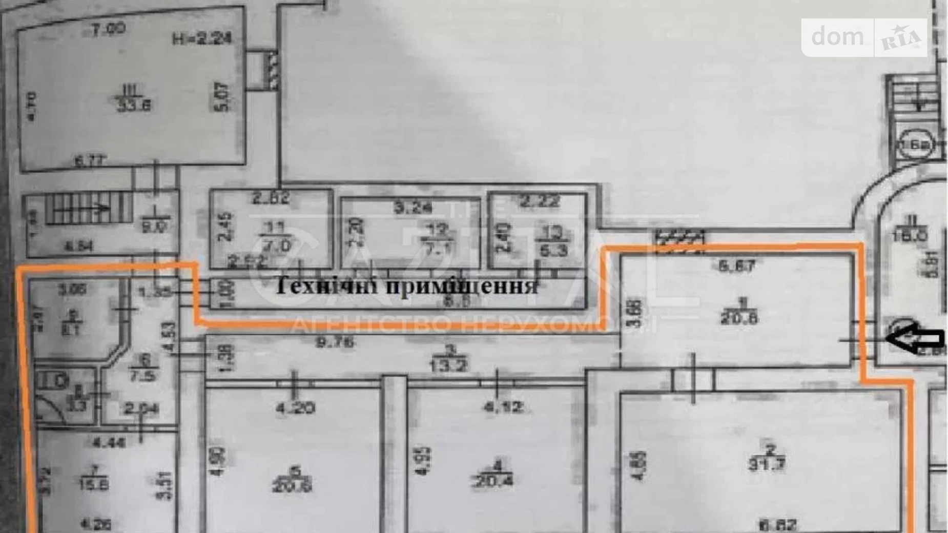 Продается офис 246 кв. м в бизнес-центре, цена: 738000 $ - фото 2