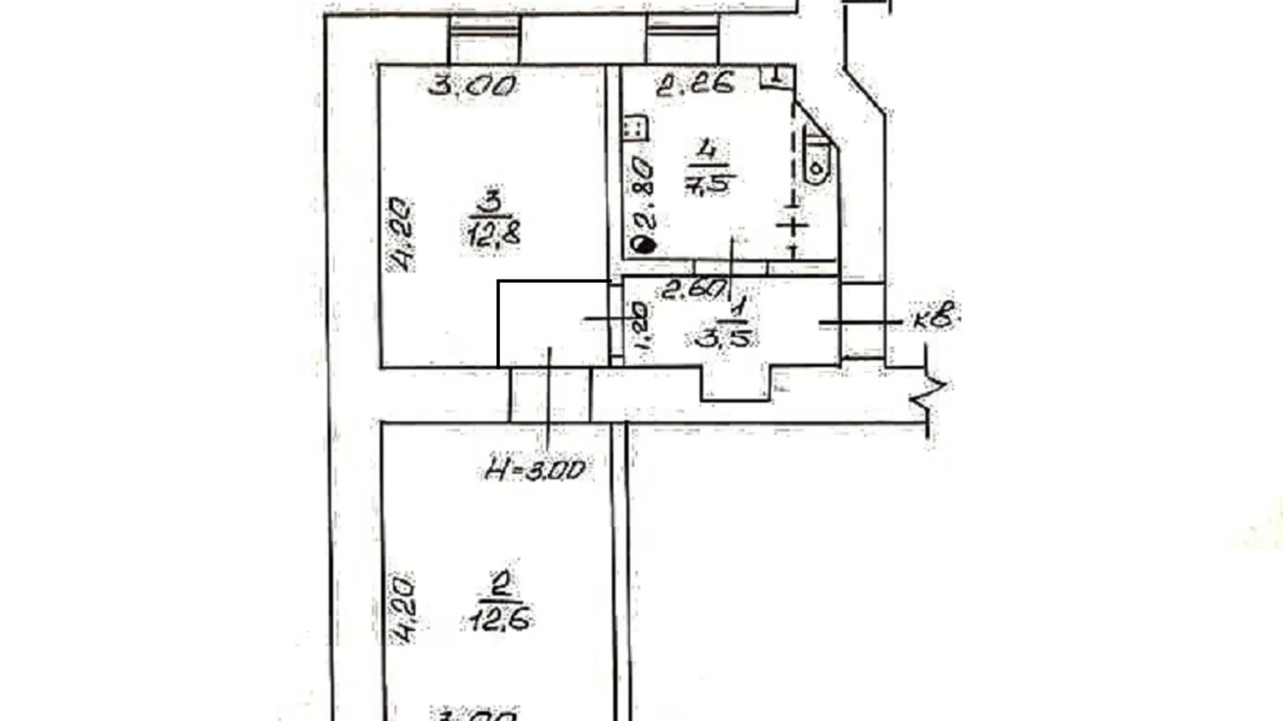 Продается 2-комнатная квартира 36.4 кв. м в Одессе, ул. Колонтаевская - фото 2