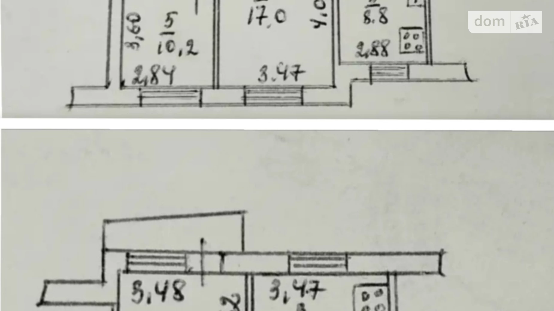 Продается 3-комнатная квартира 65.3 кв. м в Днепре, мас. Сокол-1, 1 корпус 1 - фото 2