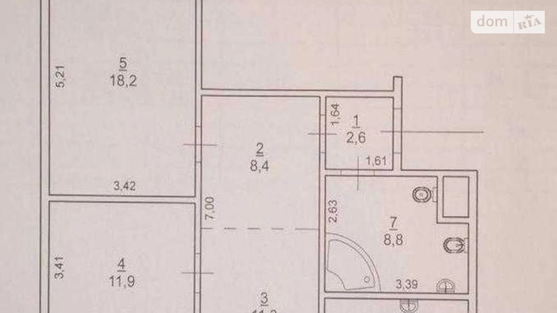 Продається 3-кімнатна квартира 73.4 кв. м у Києві, вул. Оноре де Бальзака, 46А - фото 4