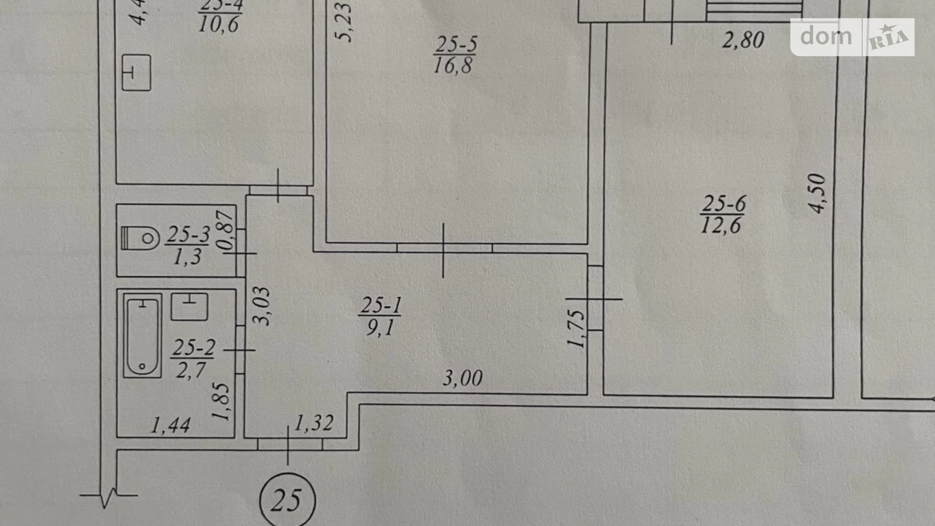 Продается 2-комнатная квартира 56.1 кв. м в Жмеринке, ул. Соборная(Ленина), 40А - фото 5