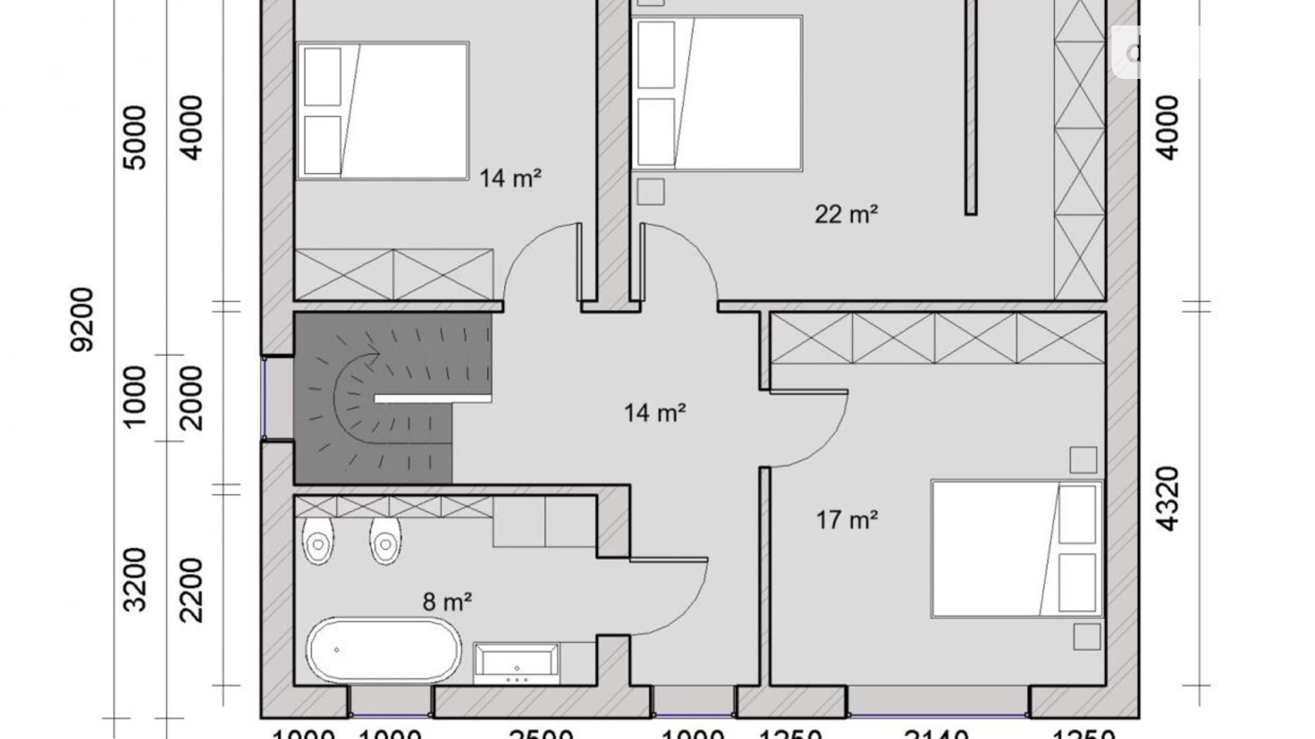 Продается дом на 2 этажа 150 кв. м с балконом, цена: 250000 $ - фото 4