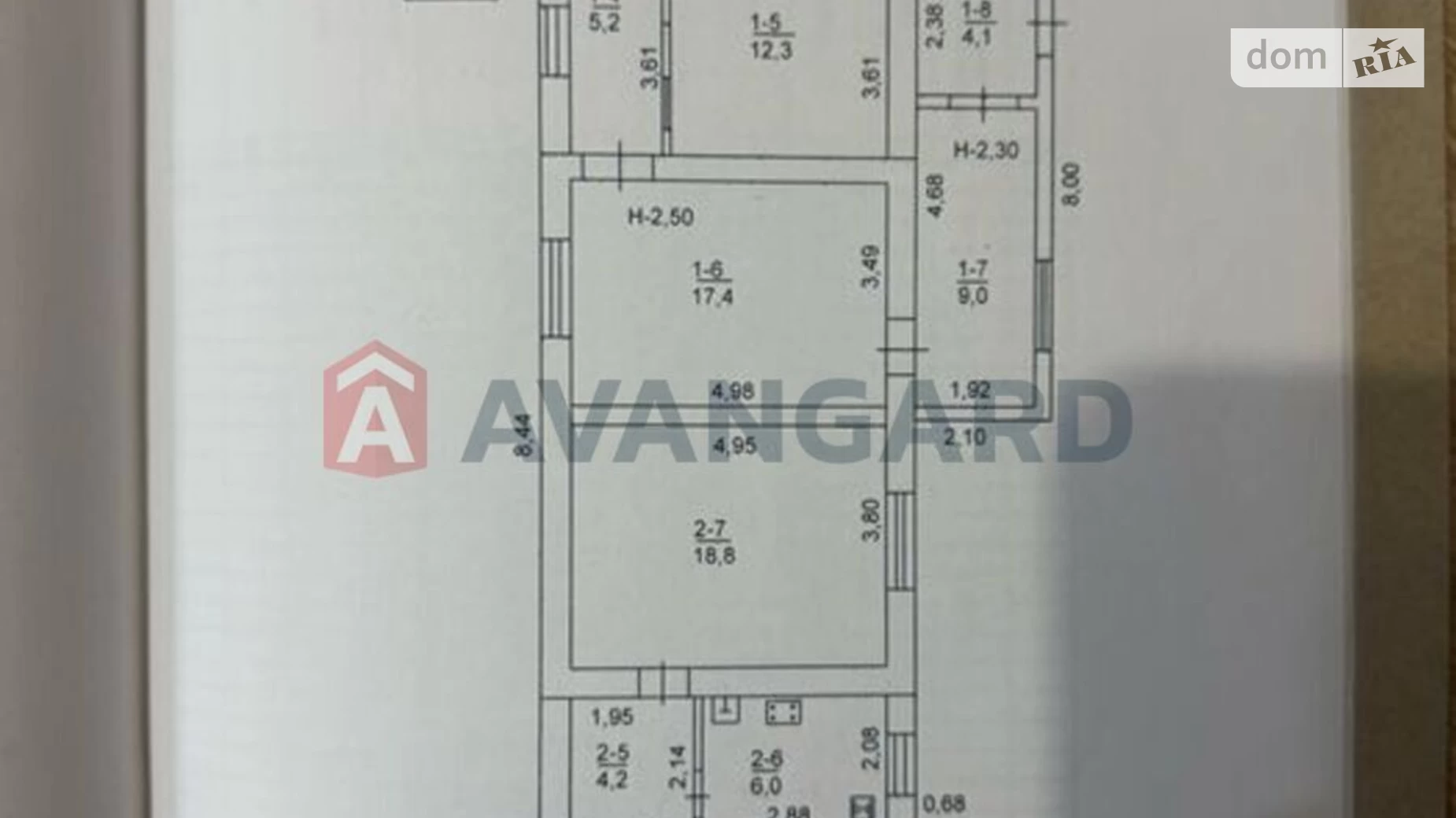 Продается часть дома 80 кв. м с бассейном, цена: 21000 $ - фото 4
