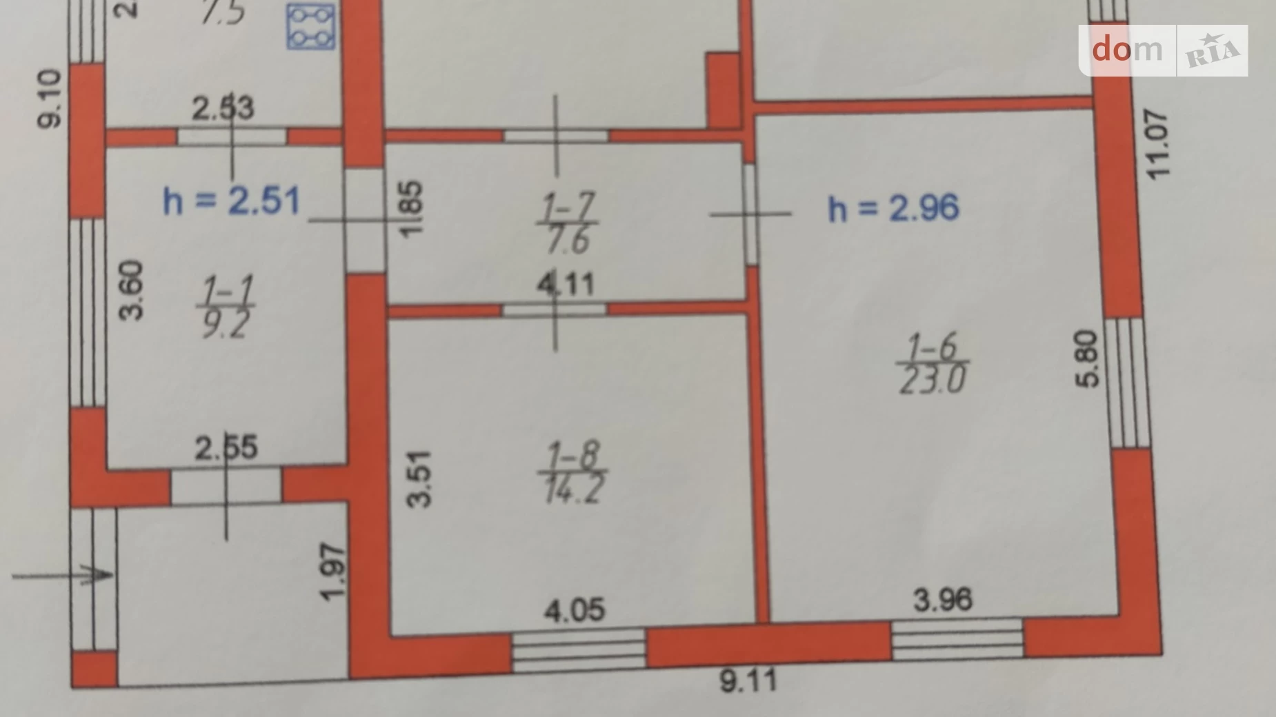 Продается одноэтажный дом 99.2 кв. м с гаражом, цена: 85000 $ - фото 4
