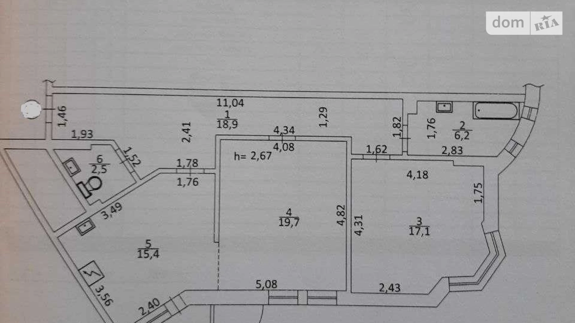 Продается 3-комнатная квартира 82.7 кв. м в Киеве, ул. Семьи Стешенко(Тимофея Строкача), 7 - фото 2