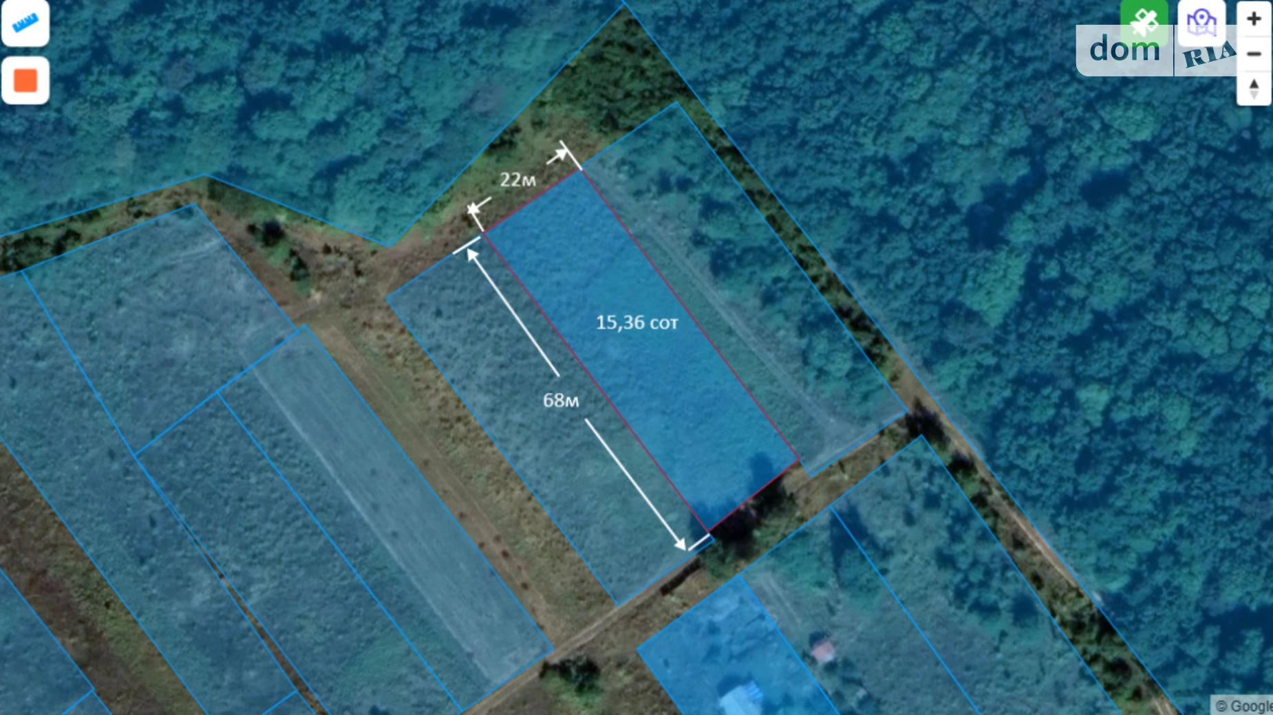 Продается земельный участок 15.36 соток в Винницкой области, цена: 40000 $ - фото 2